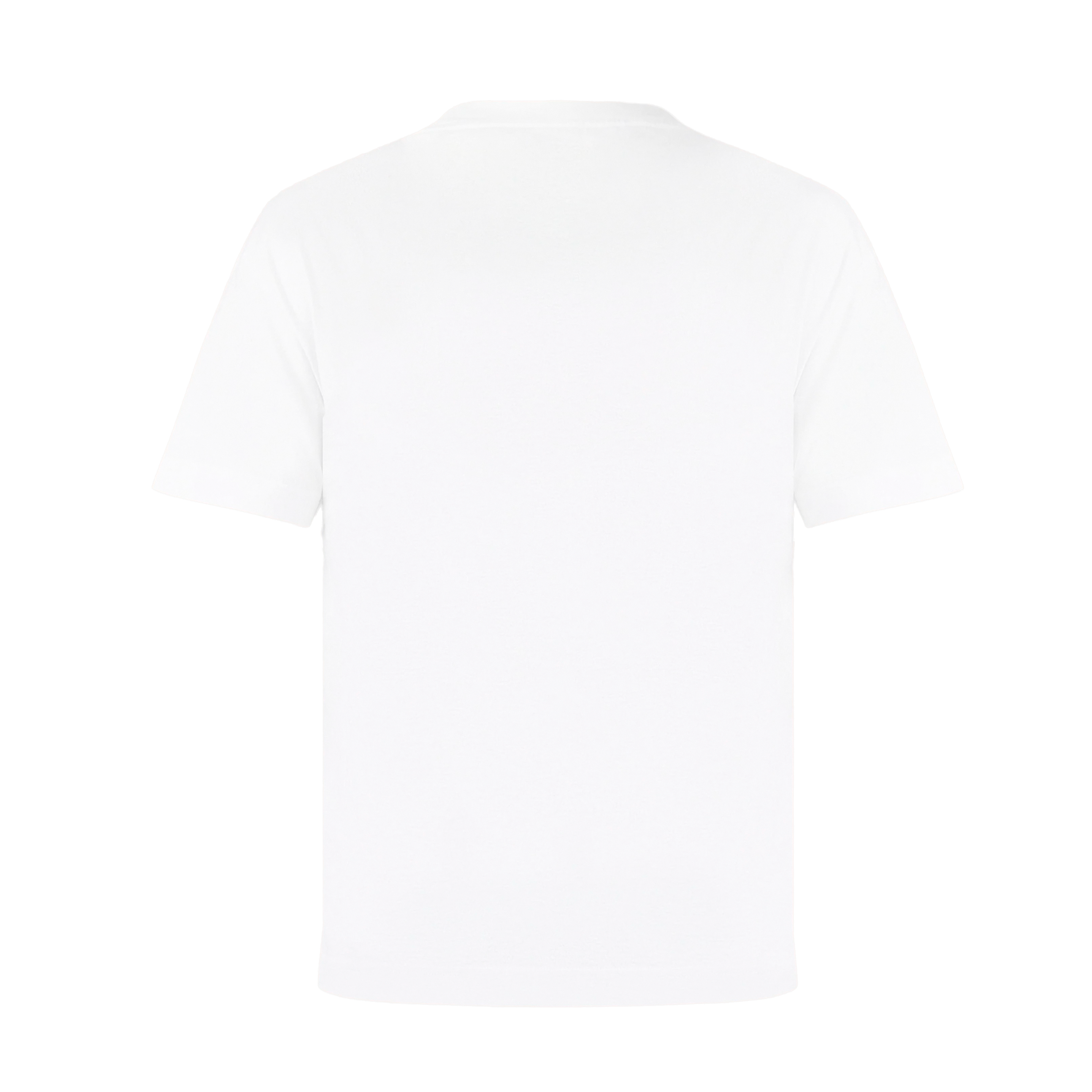 Camiseta Blanca Dsquared2 Logo Rhinestones