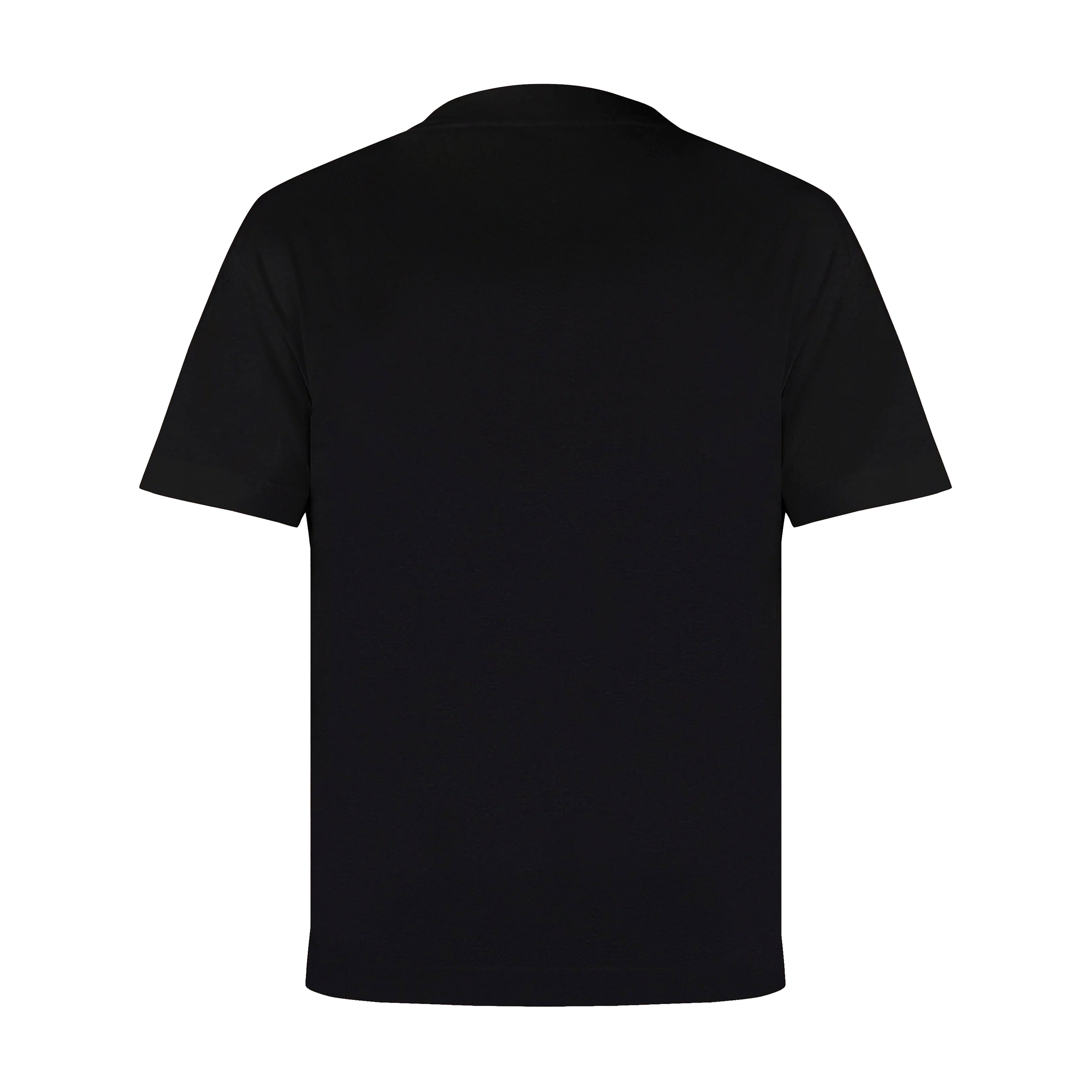 Camiseta Negra Dsquared2 Logo Rhinestones