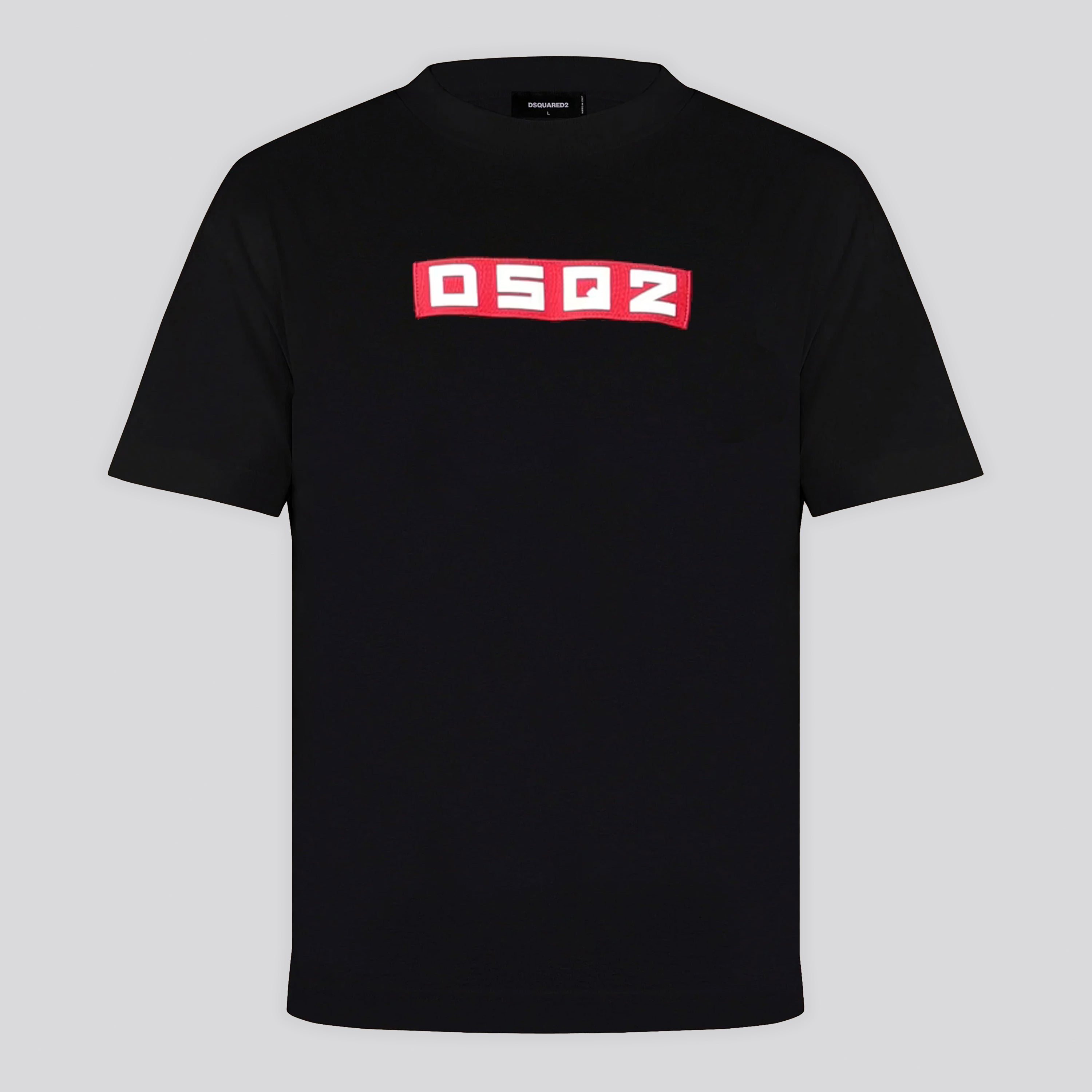 Camiseta Negra Dsquared2 Dsq2 Logo