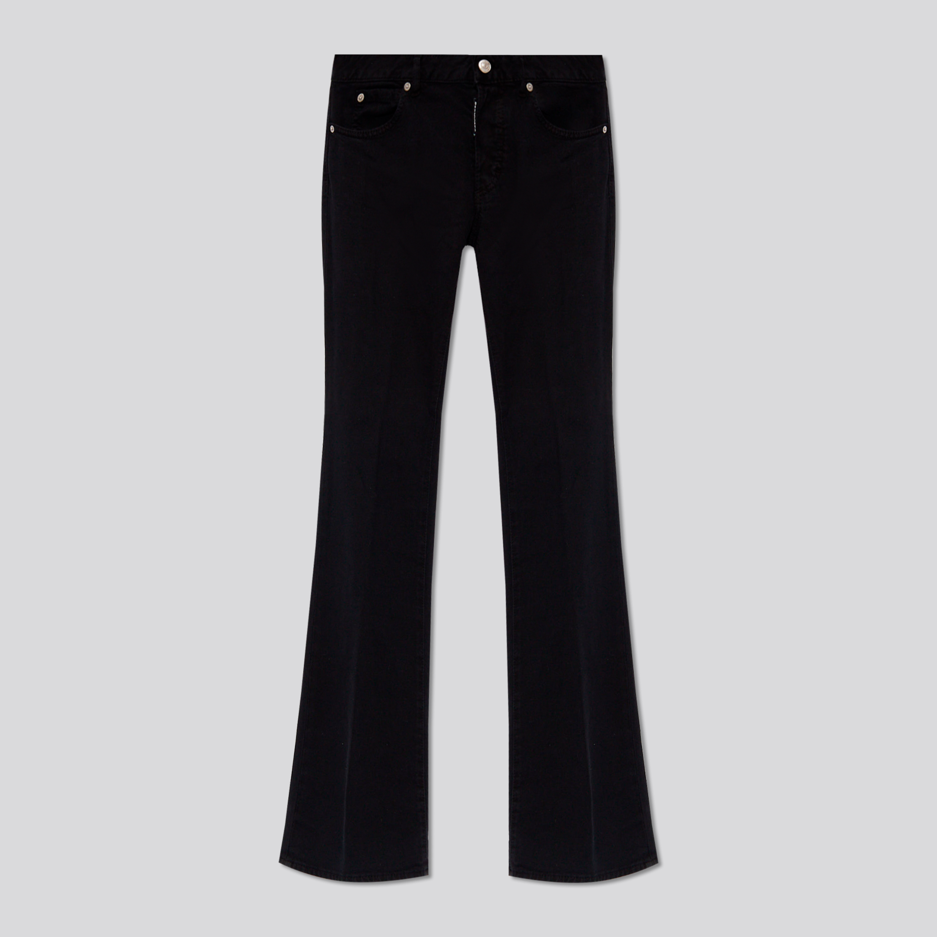 Jeans Negro Dsquared2 Medium Waistflare Bull