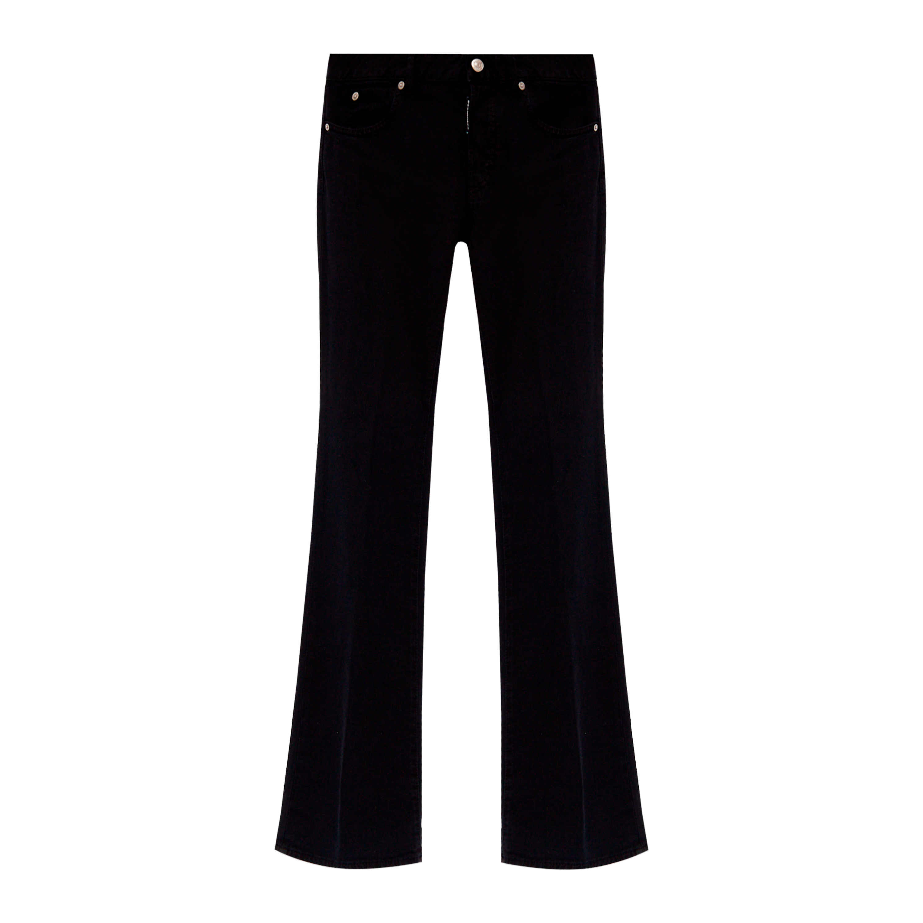 Jeans Negro Dsquared2 Medium Waistflare Bull