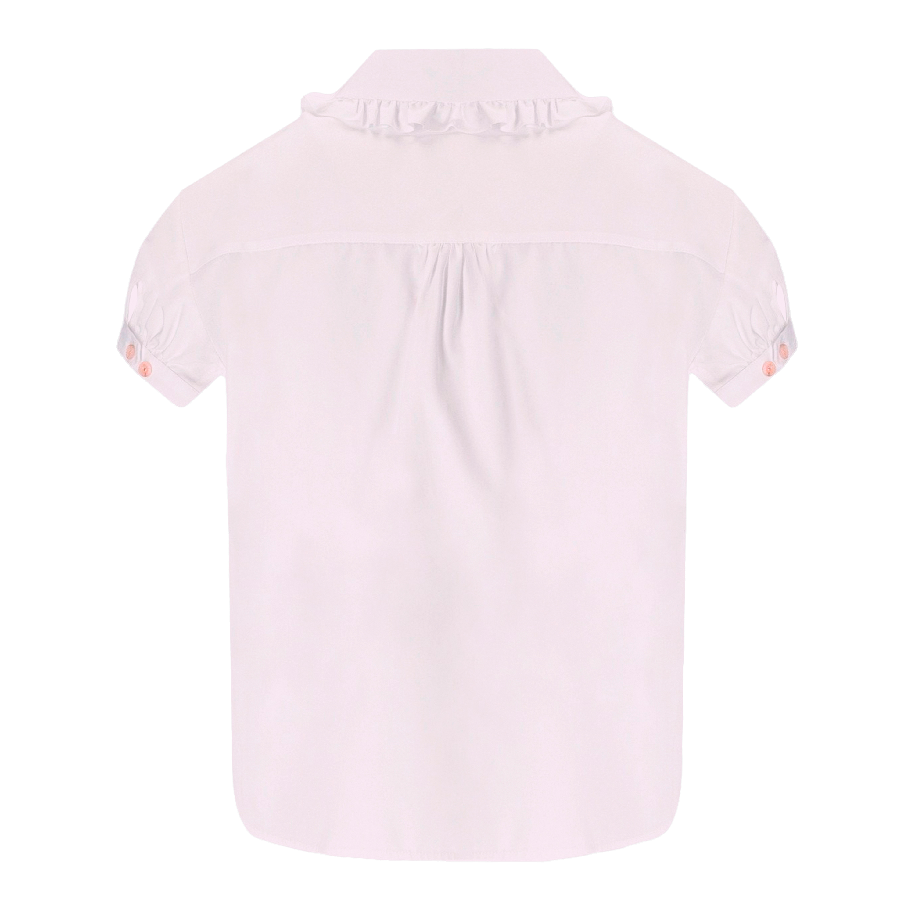 Camisa Rosada Dsquared2 Ruffled-Trim