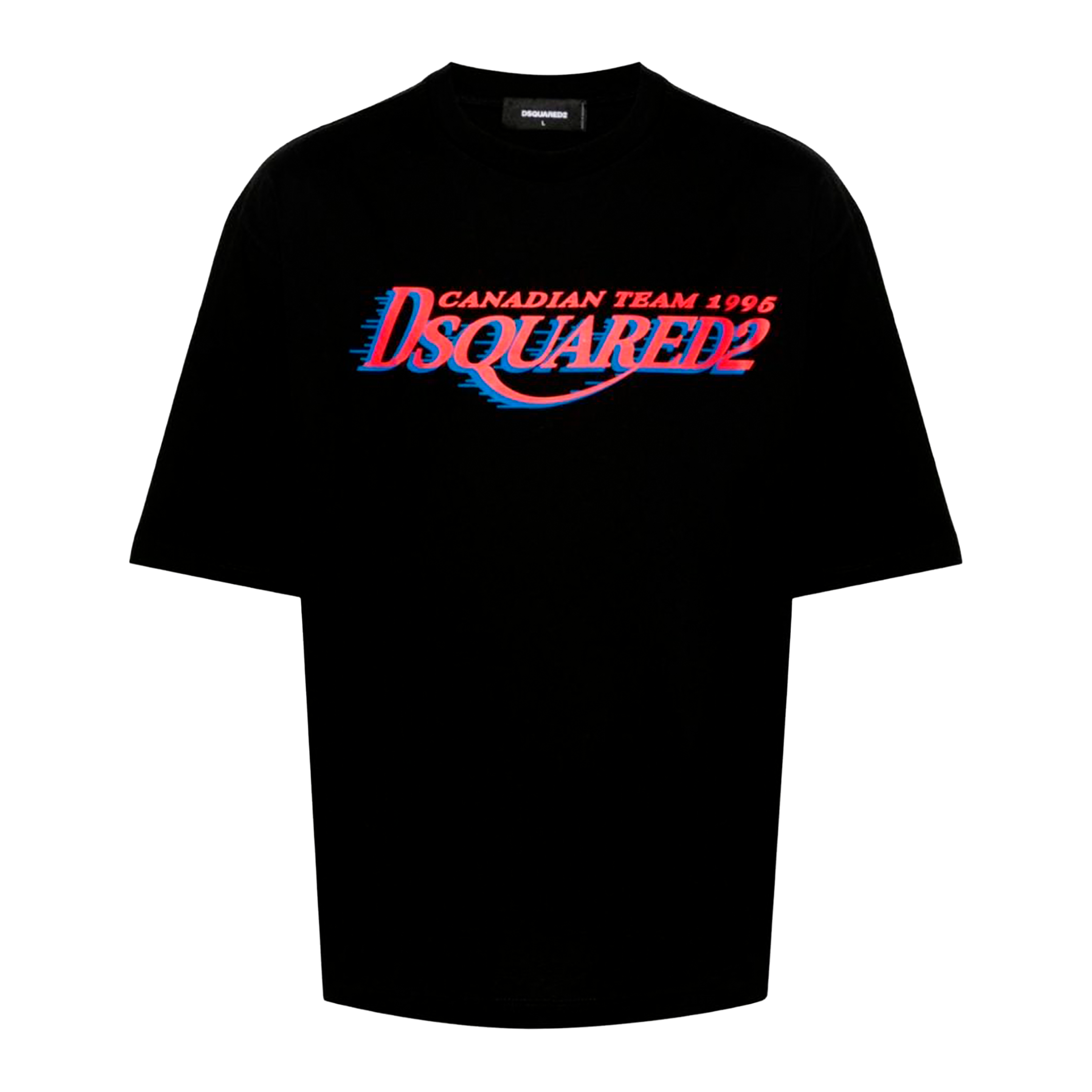 Camiseta Negra Dsquared2 Canadian Team