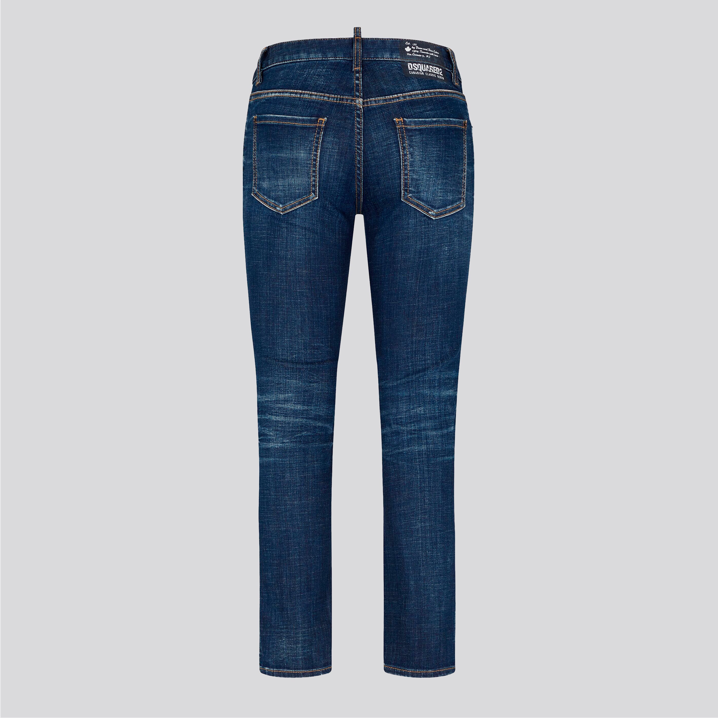 Jeans Denim Dsquared2 Medium Waist Canadian Classic Denim