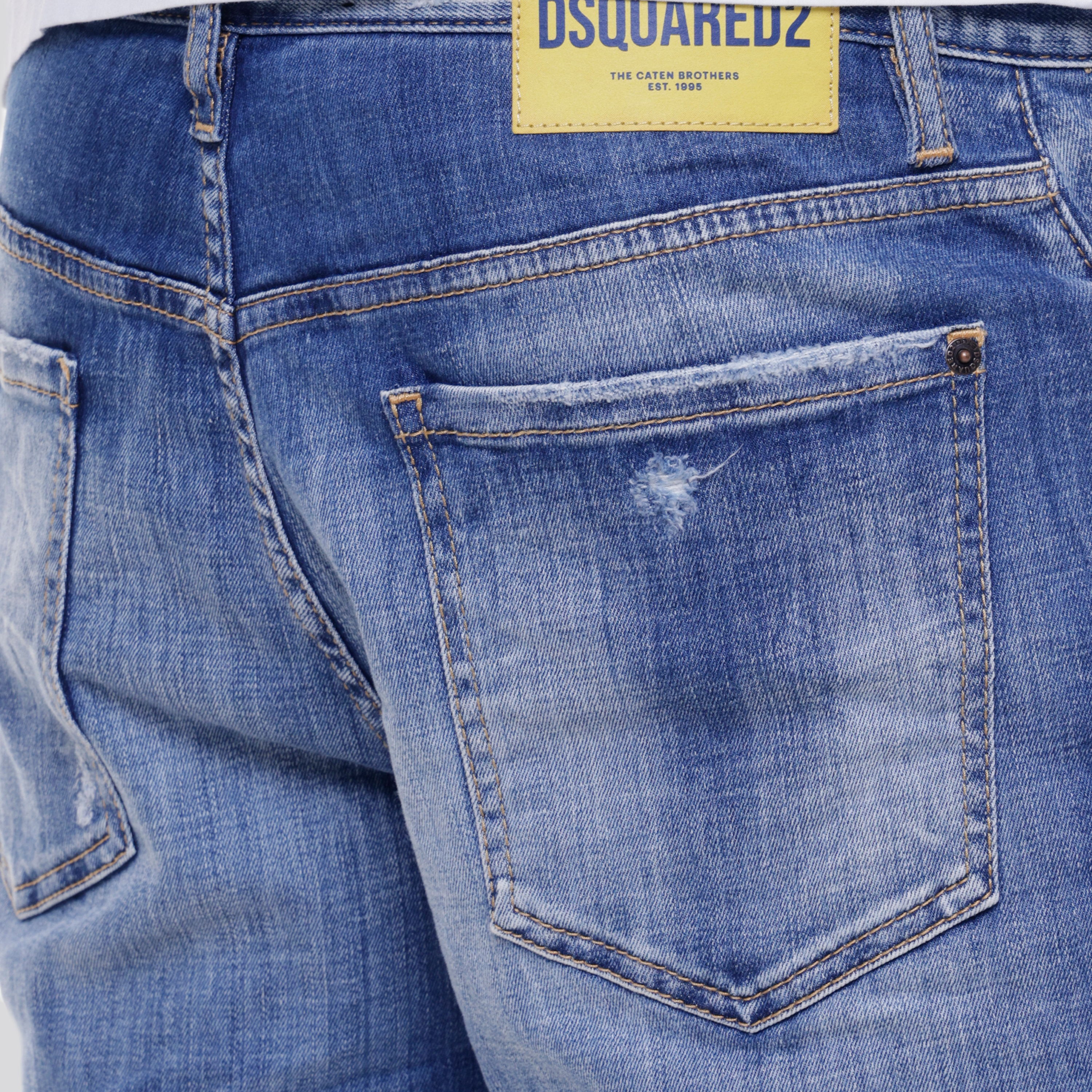 Bermuda Denim Dsquared2 Dean Dan