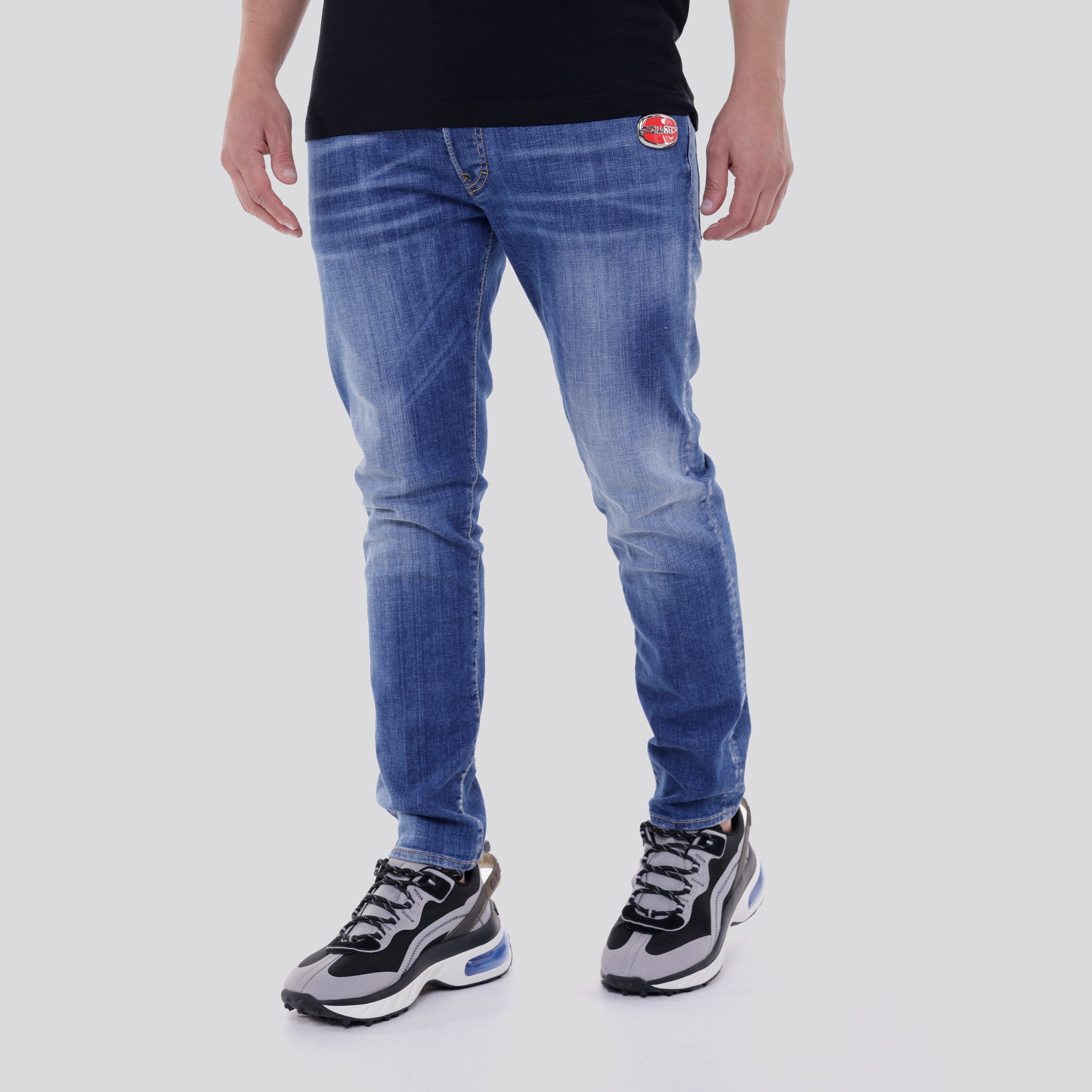 Jeans Denim Dsquared2 Plaque Skater