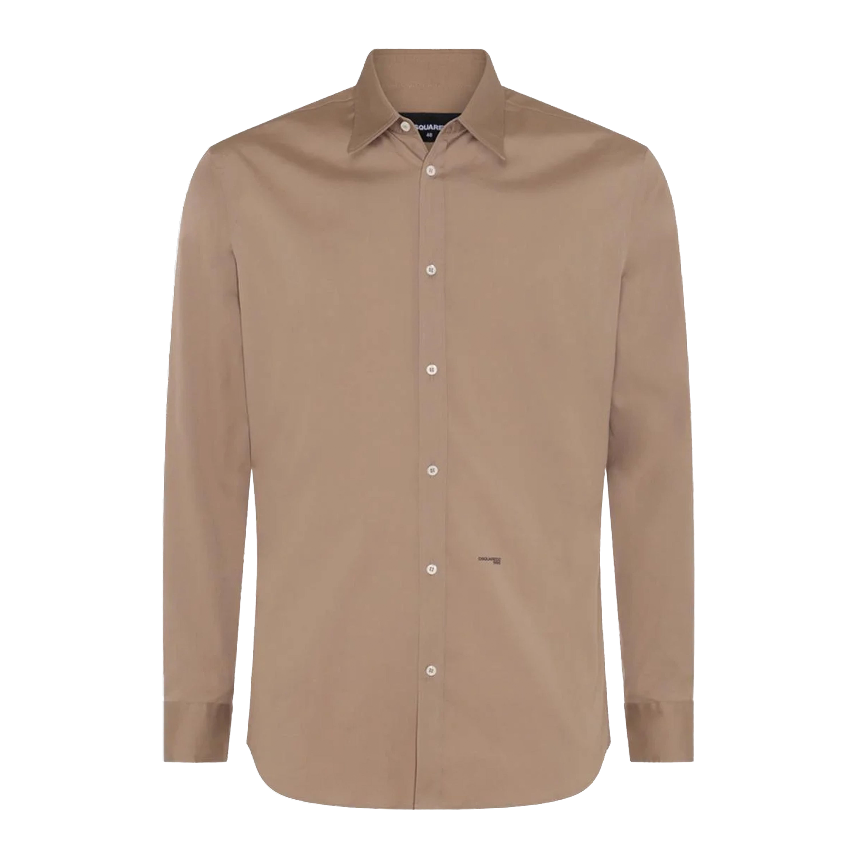 Camisa Taupe Dsquared2 Plaque
