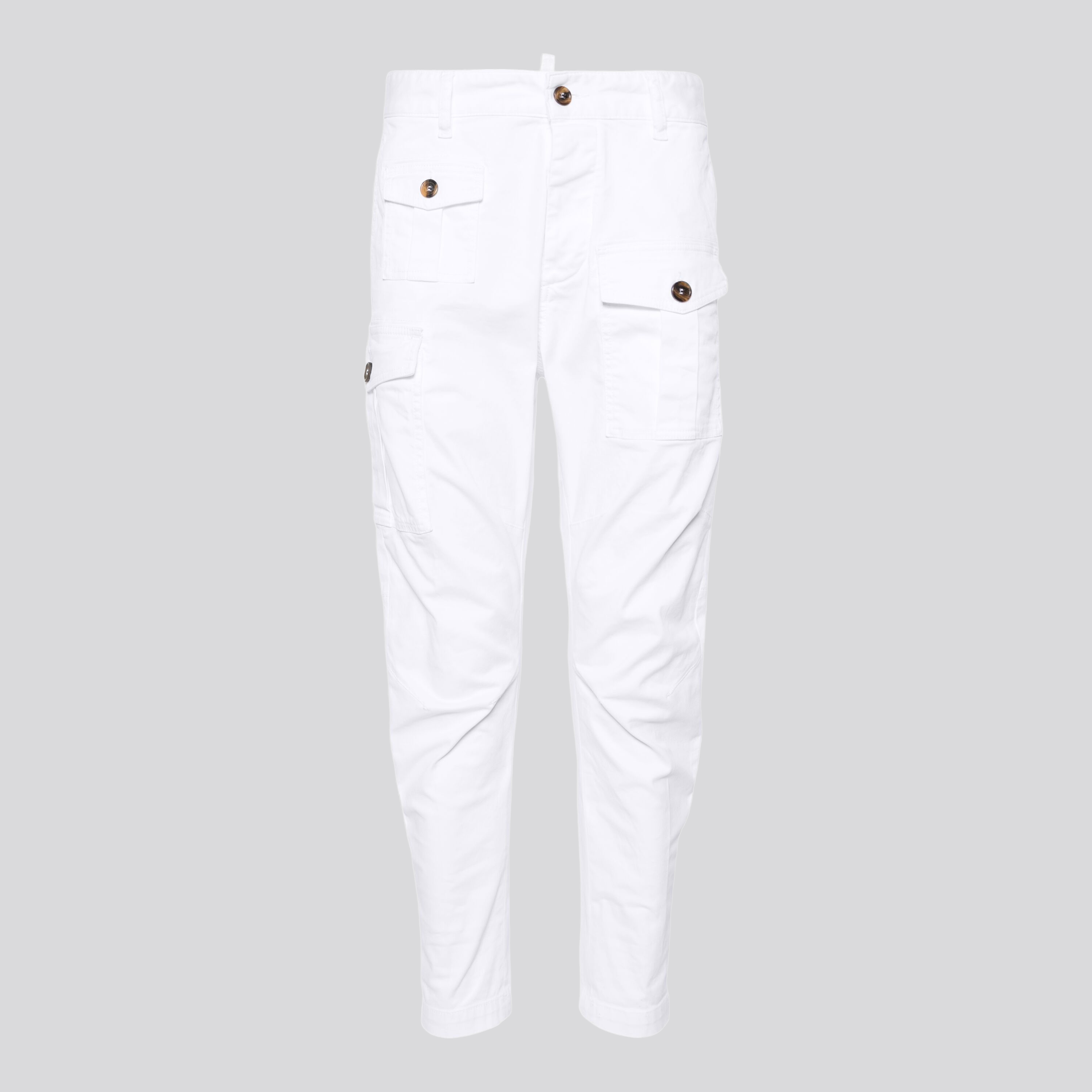 Pantalón Blanco Dsquared2 Multipocket