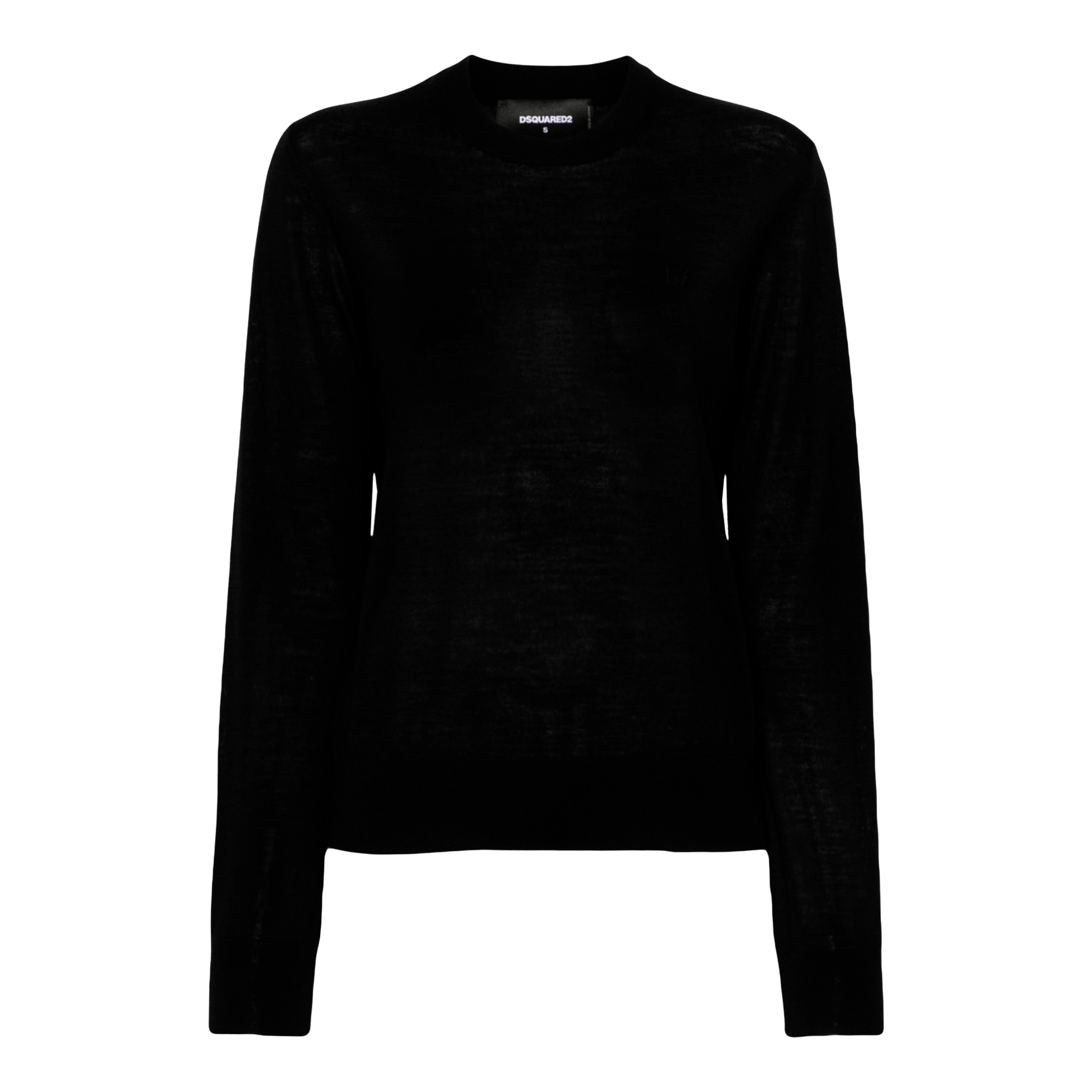 Suéter Negro Dsquared2 D2 Emb Logo