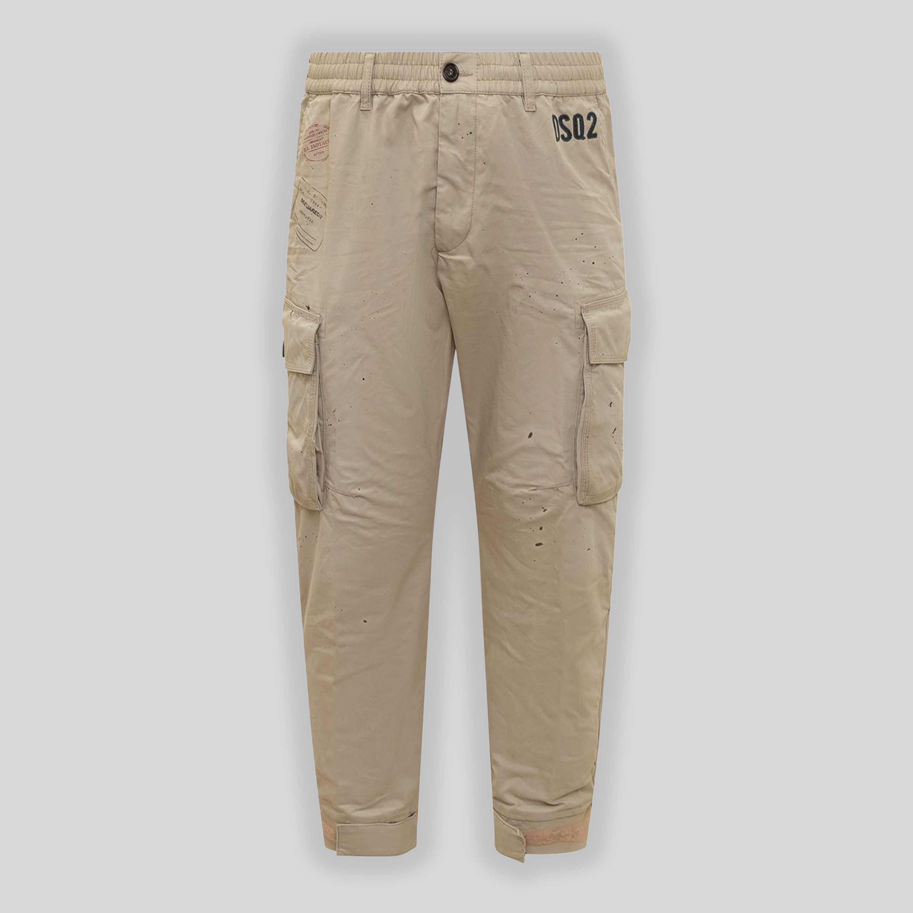 Pantalón Beige Dsquared2 Cyprus Cargo