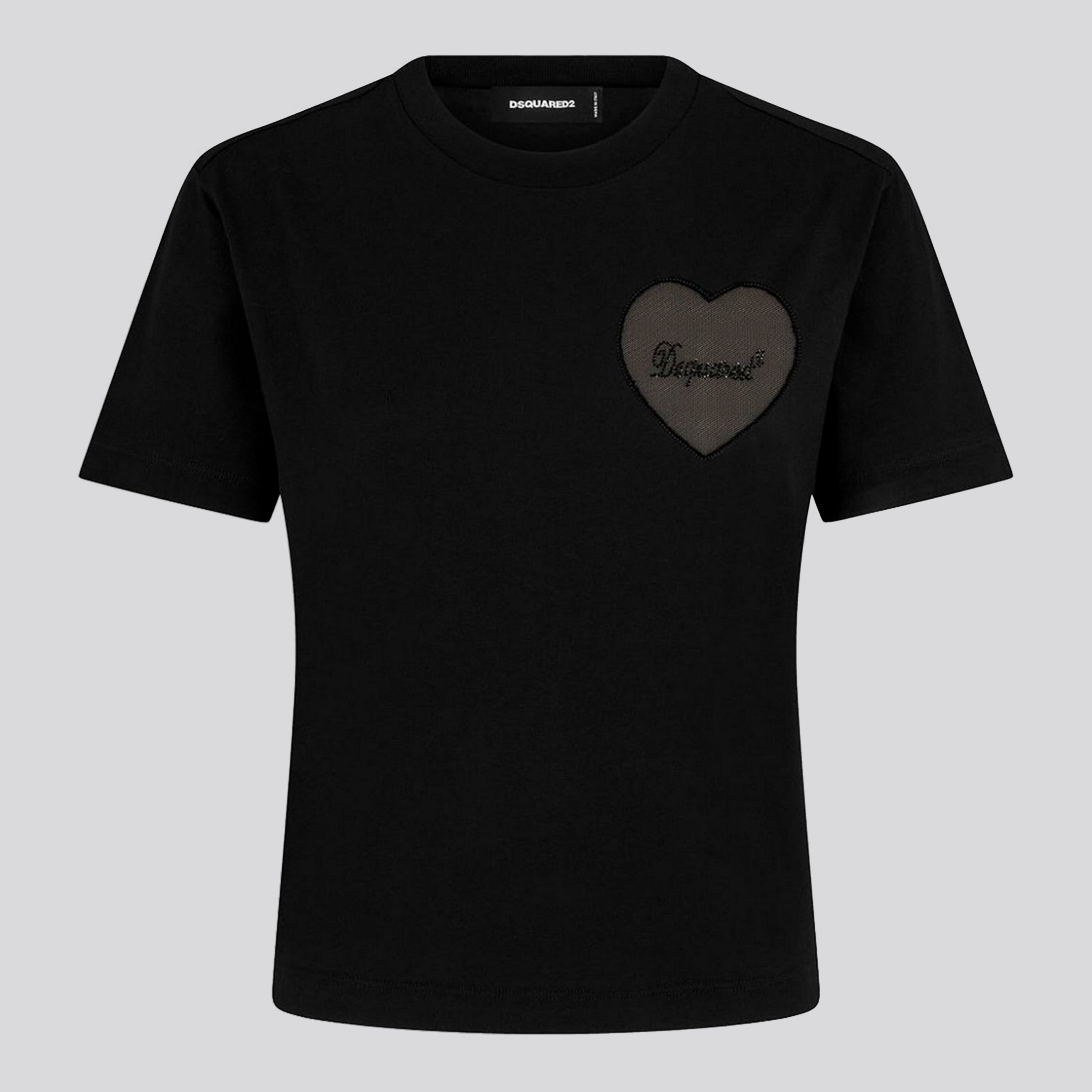 Camiseta Blanca Dsquared2 Heart Logo