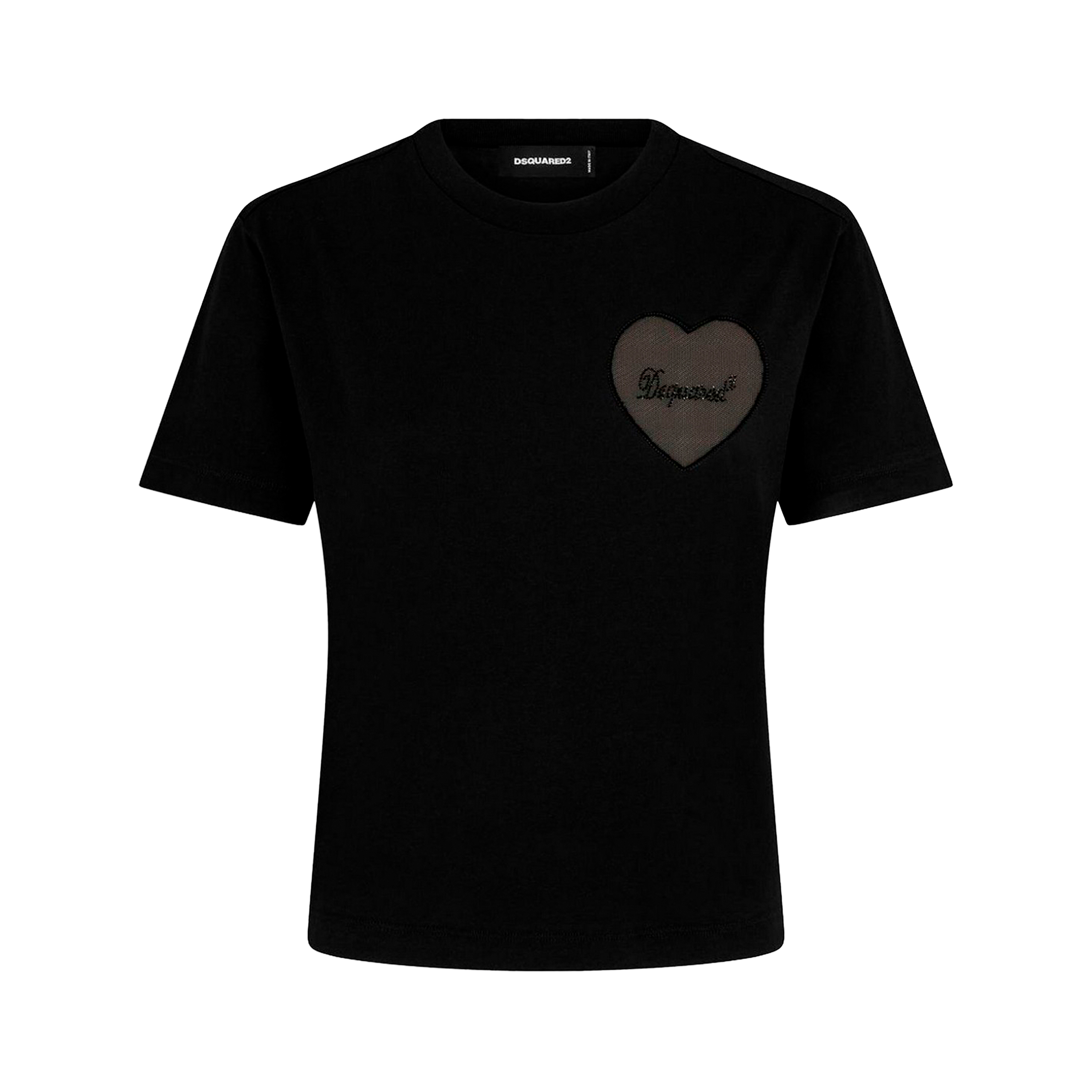 Camiseta Blanca Dsquared2 Heart Logo