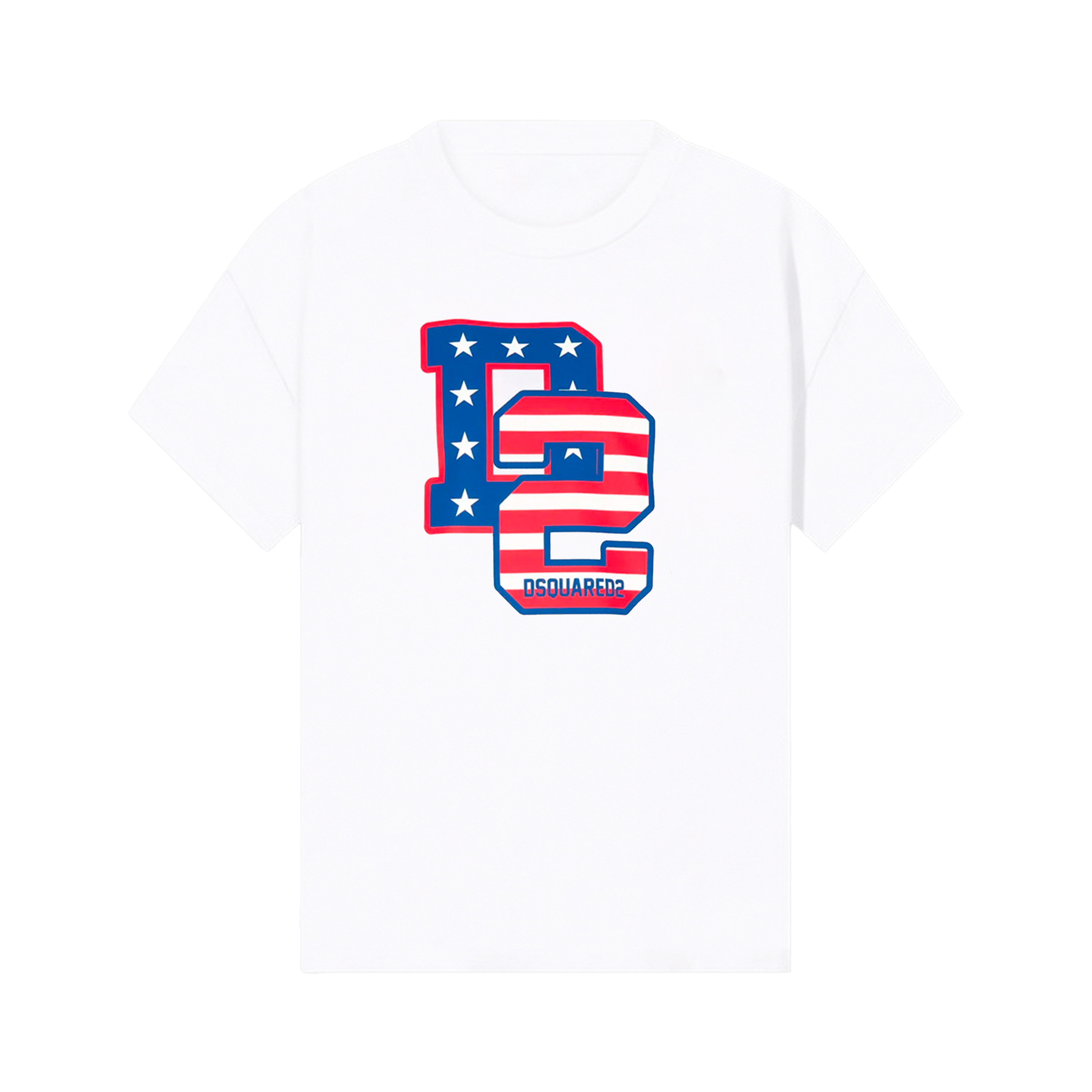 Camiseta Blanca Dsquared2 USA