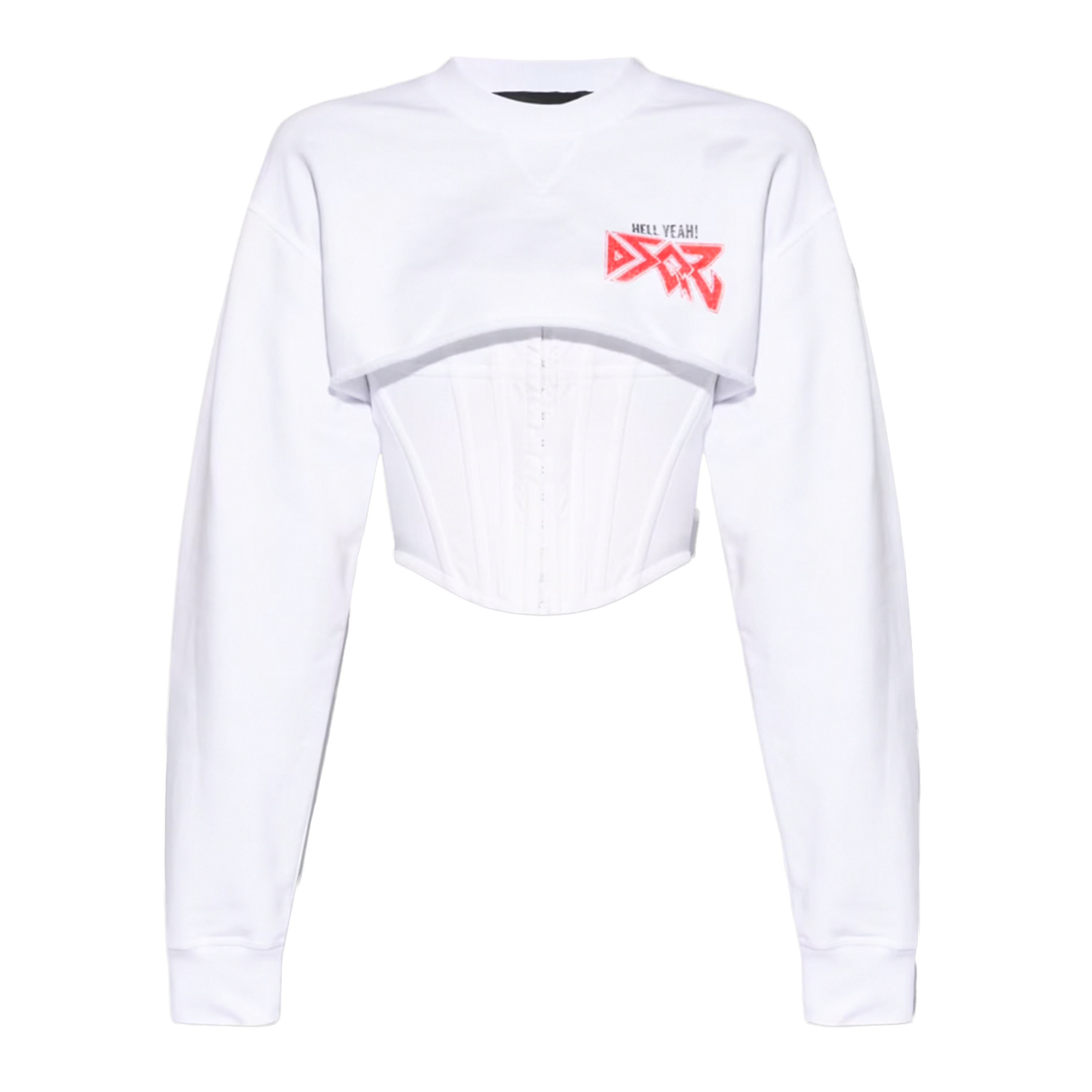 Suéter Blanco Dsquared2 Hell Yeah