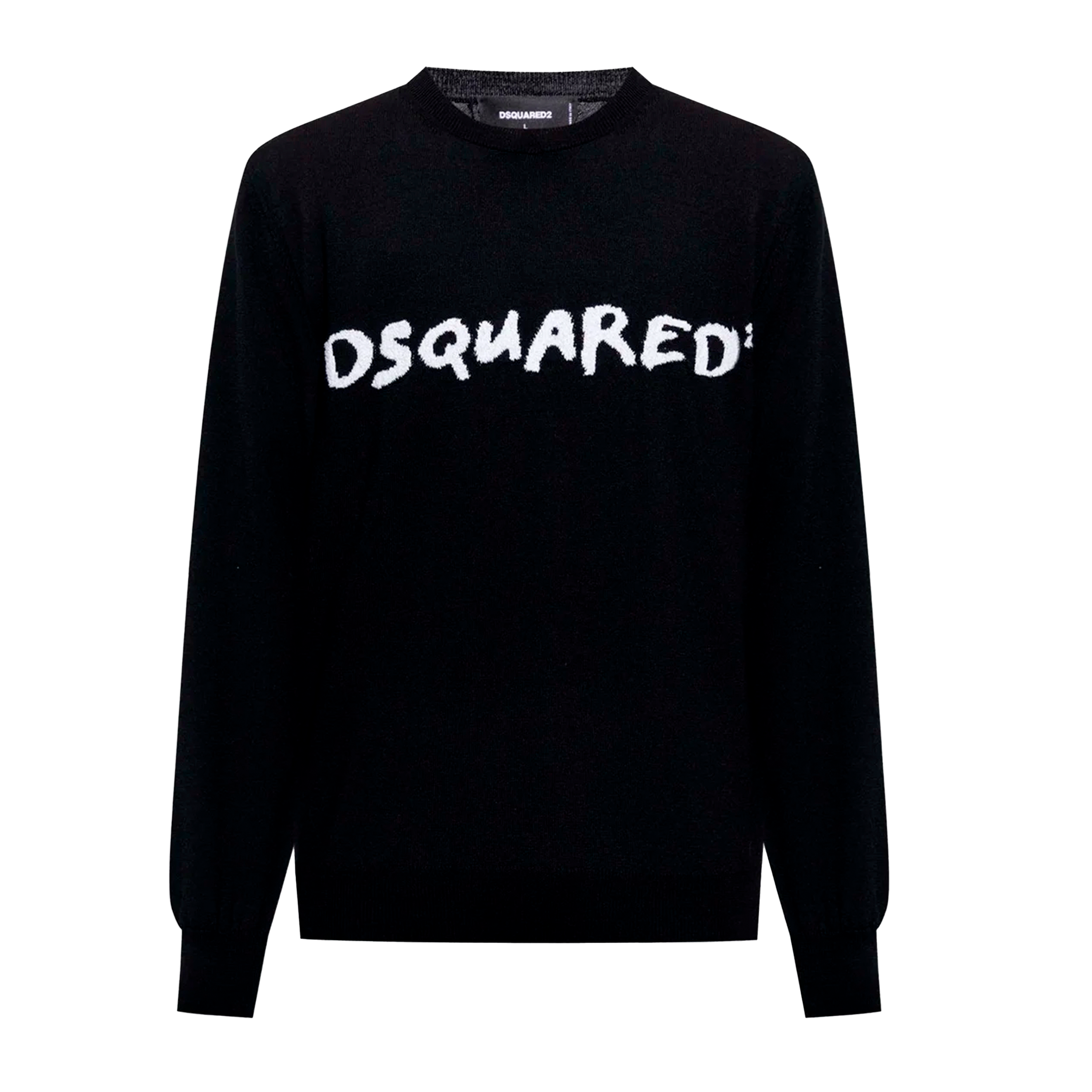 Suéter Negro Dsquared2 Logo