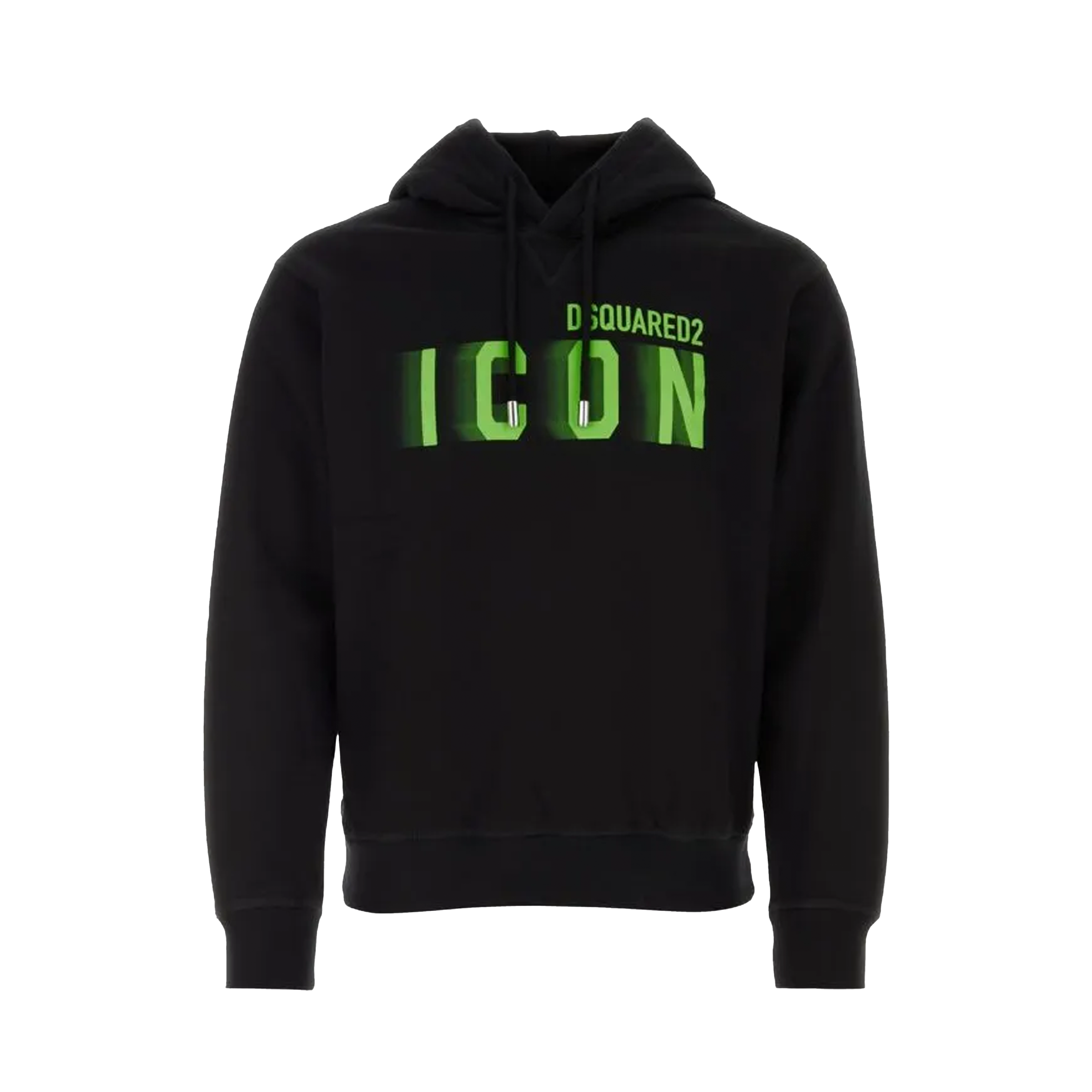 Buzo Tipo Hoodie Negro Dsquared2 Verde Icon