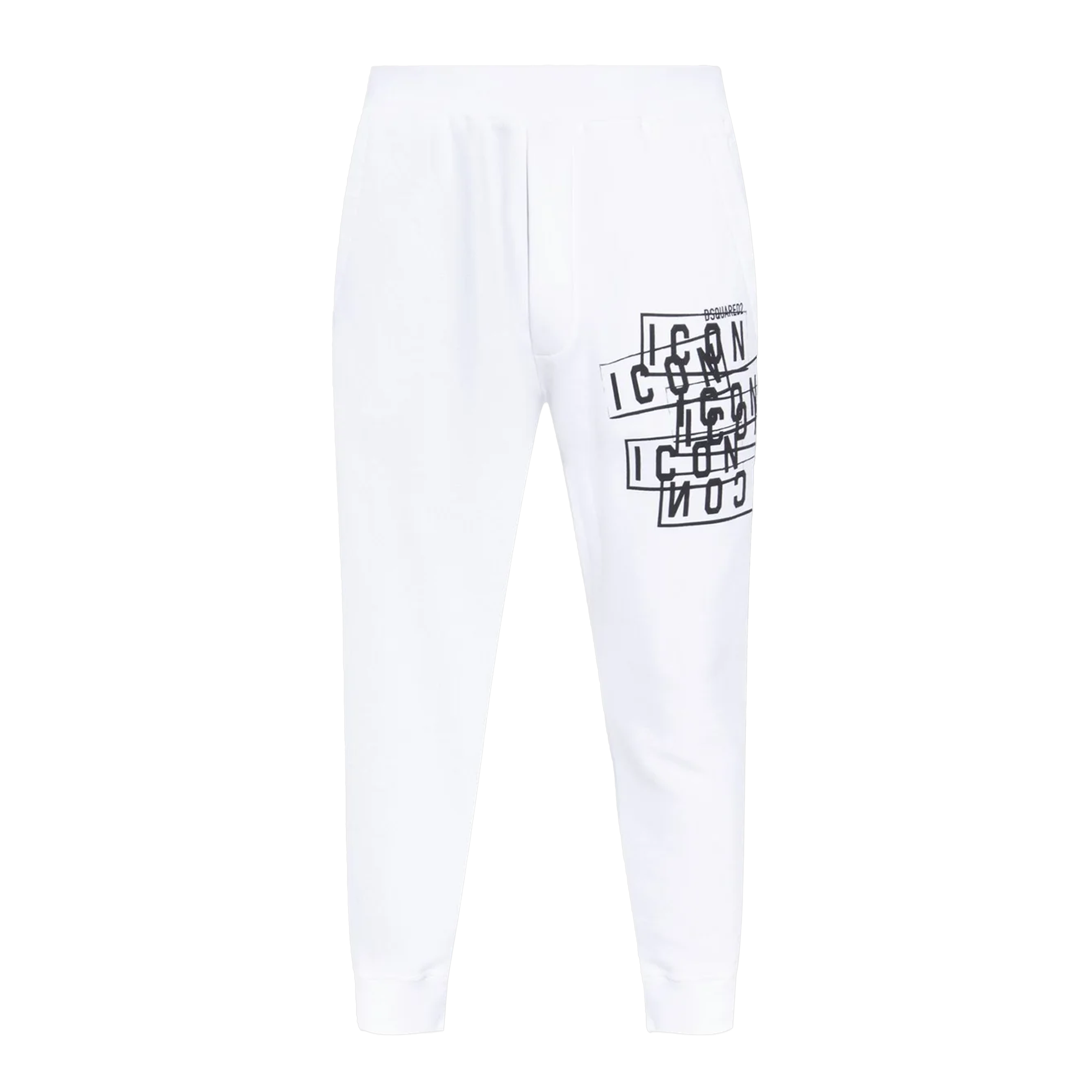 Sudadera Blanca Dsquared2 Icon Stamps