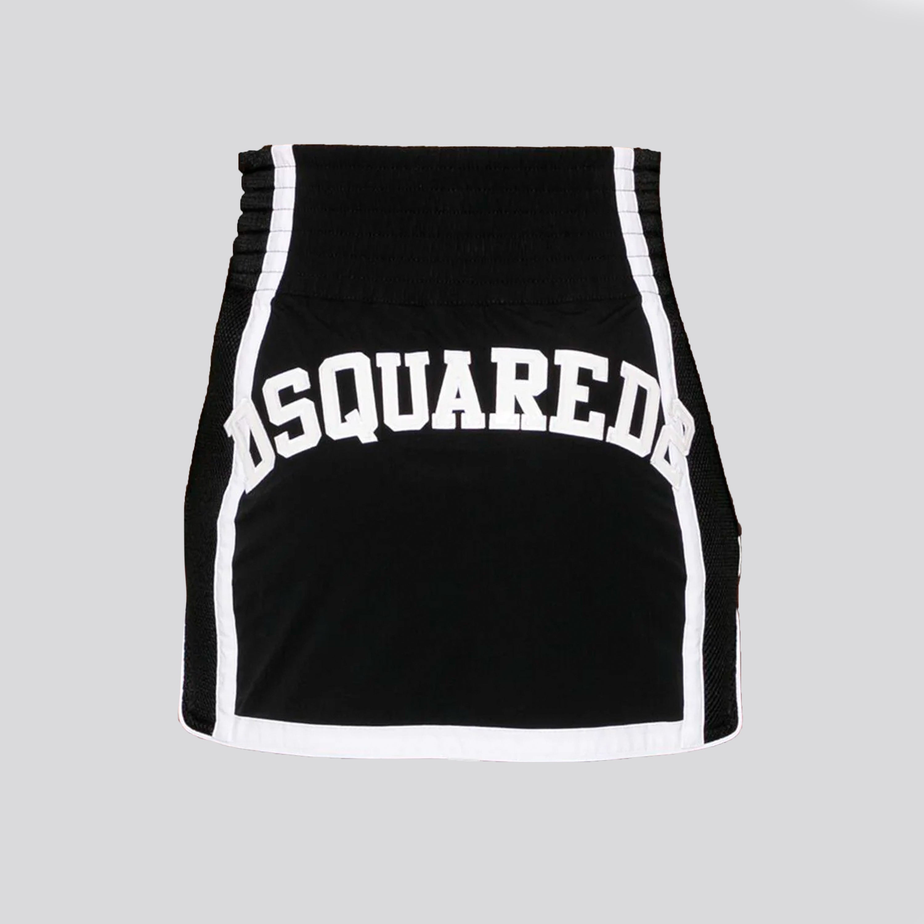 Falda Negra Dsquared2 Logo