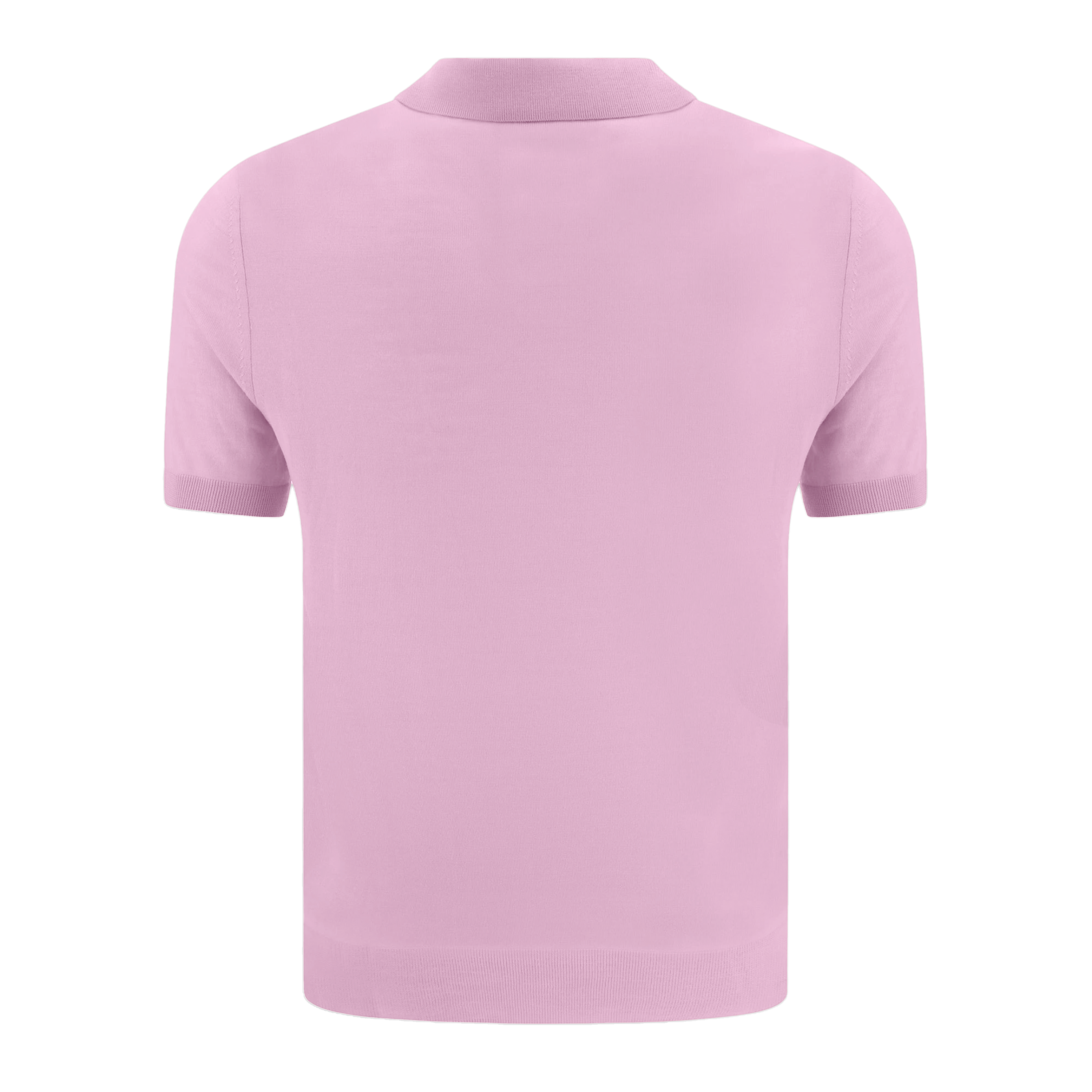 Camiseta Tipo Polo Rosada Dsquared2 Embroidered