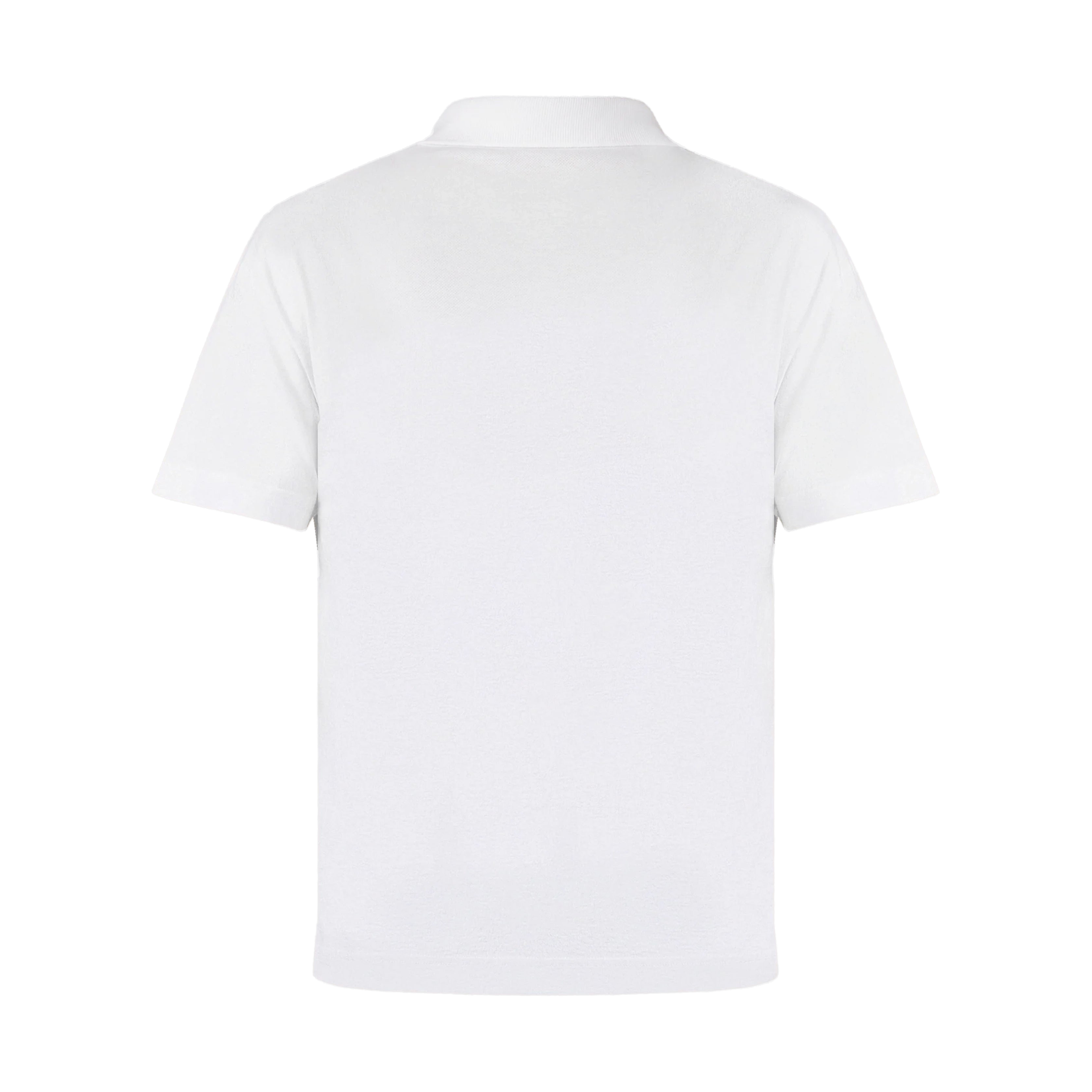 Camiseta Tipo Polo Blanca Dsquared2 D2 Patch