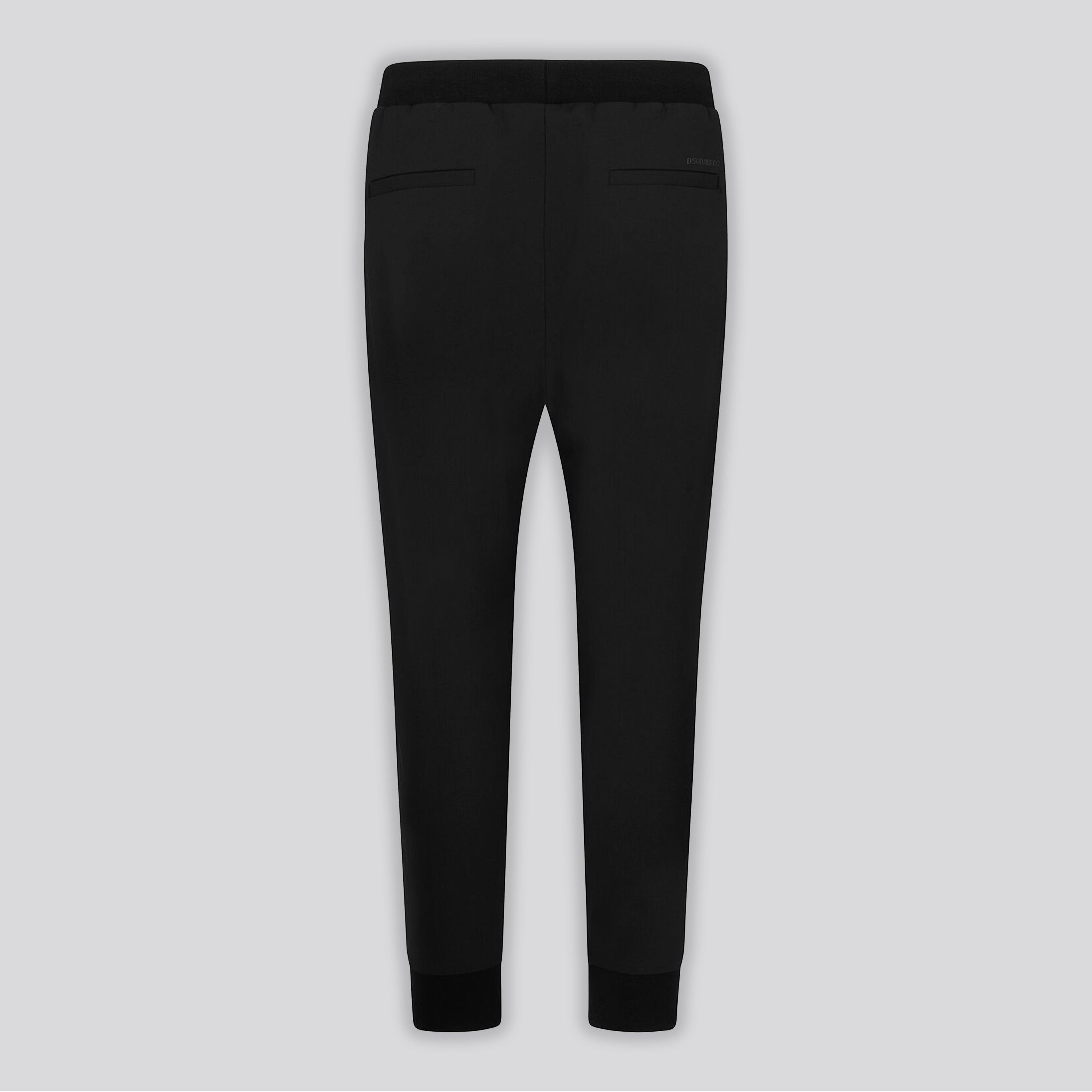 Pantalón Negro Dsquared2 Double Zip