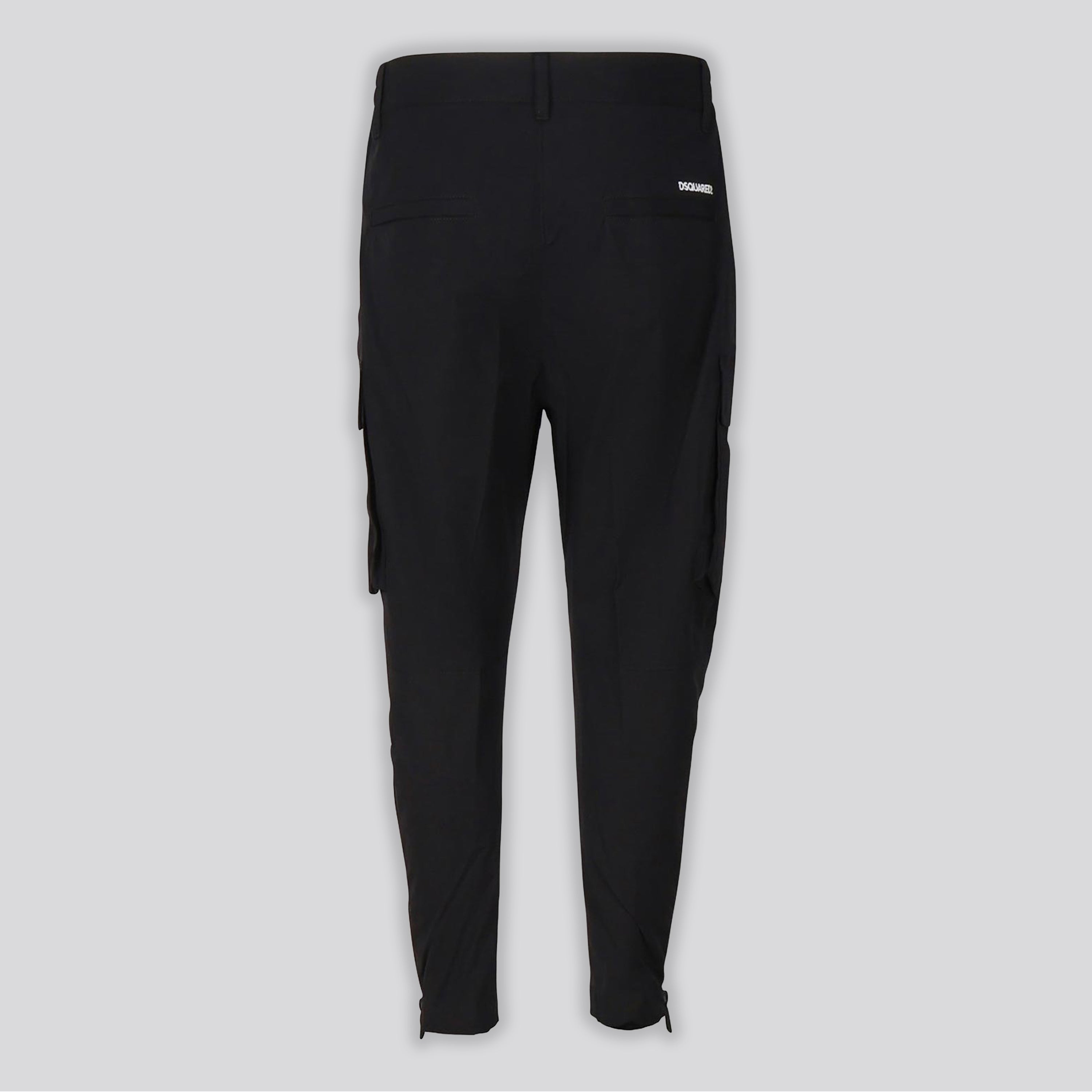 Pantalón Negro Dsquared2 Triple Pocket