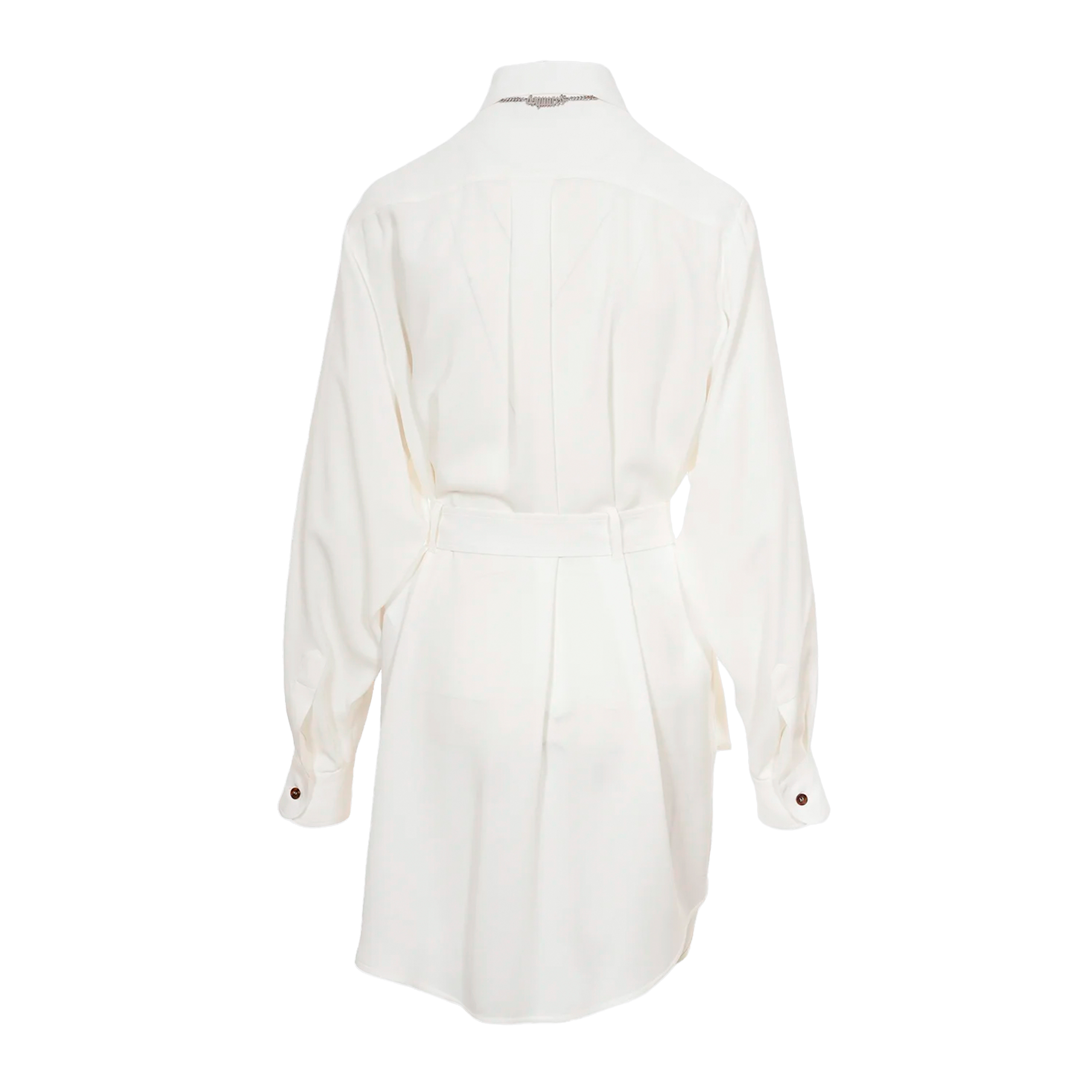 Vestido Blanco Dsquared2 Zip