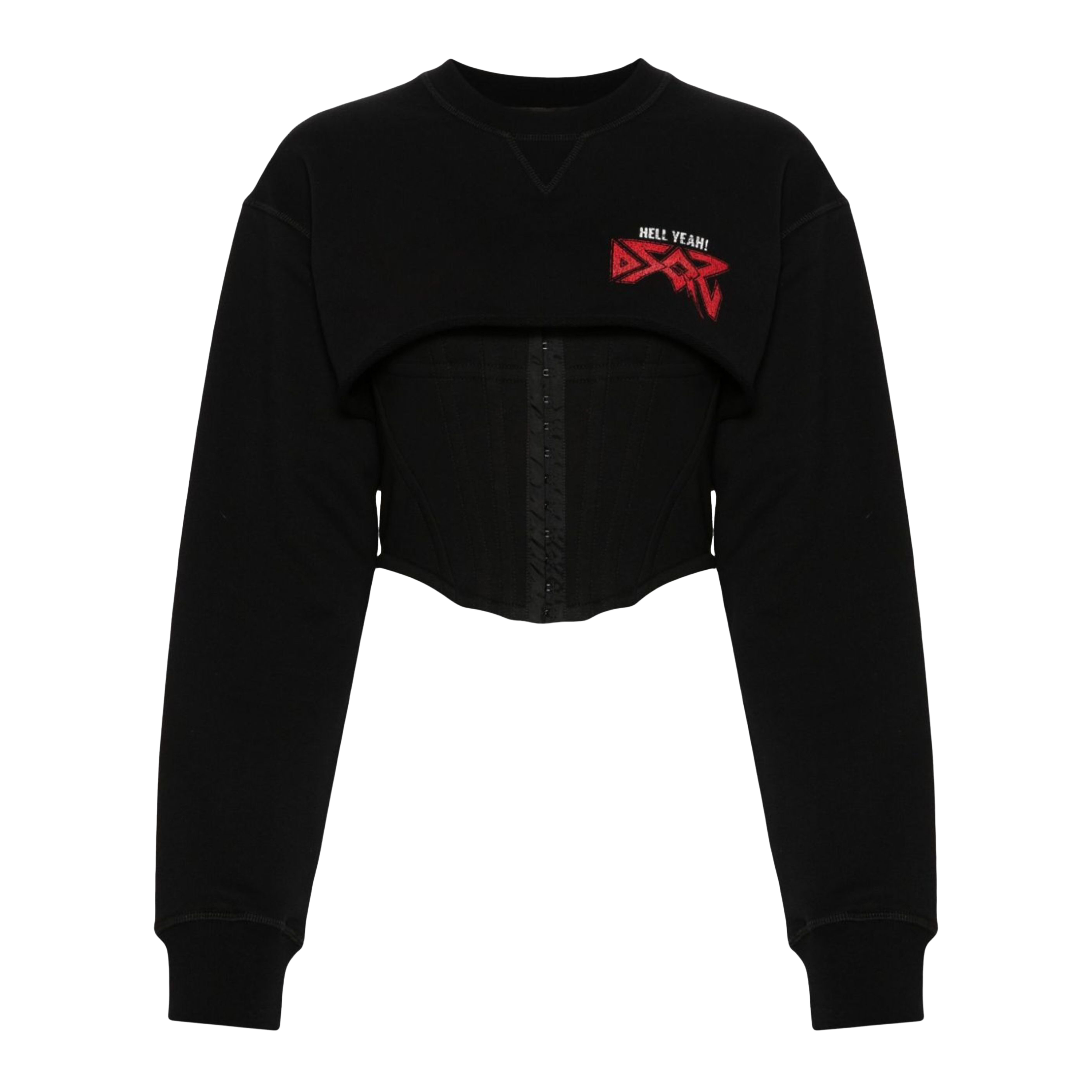 Buzo Negro Dsquared2 Hell Yeah