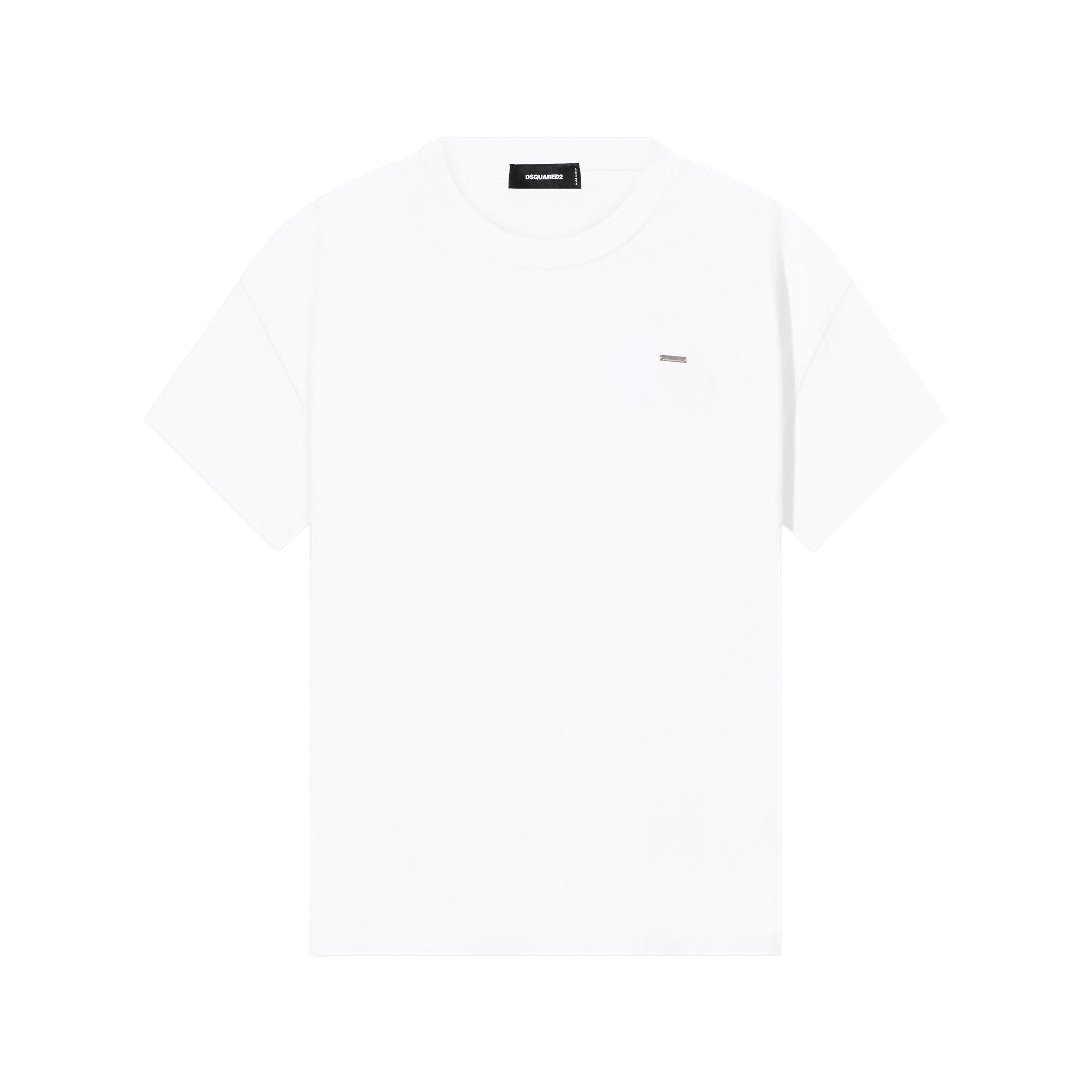 Camiseta Blanca Dsquared2 Basic Plaque