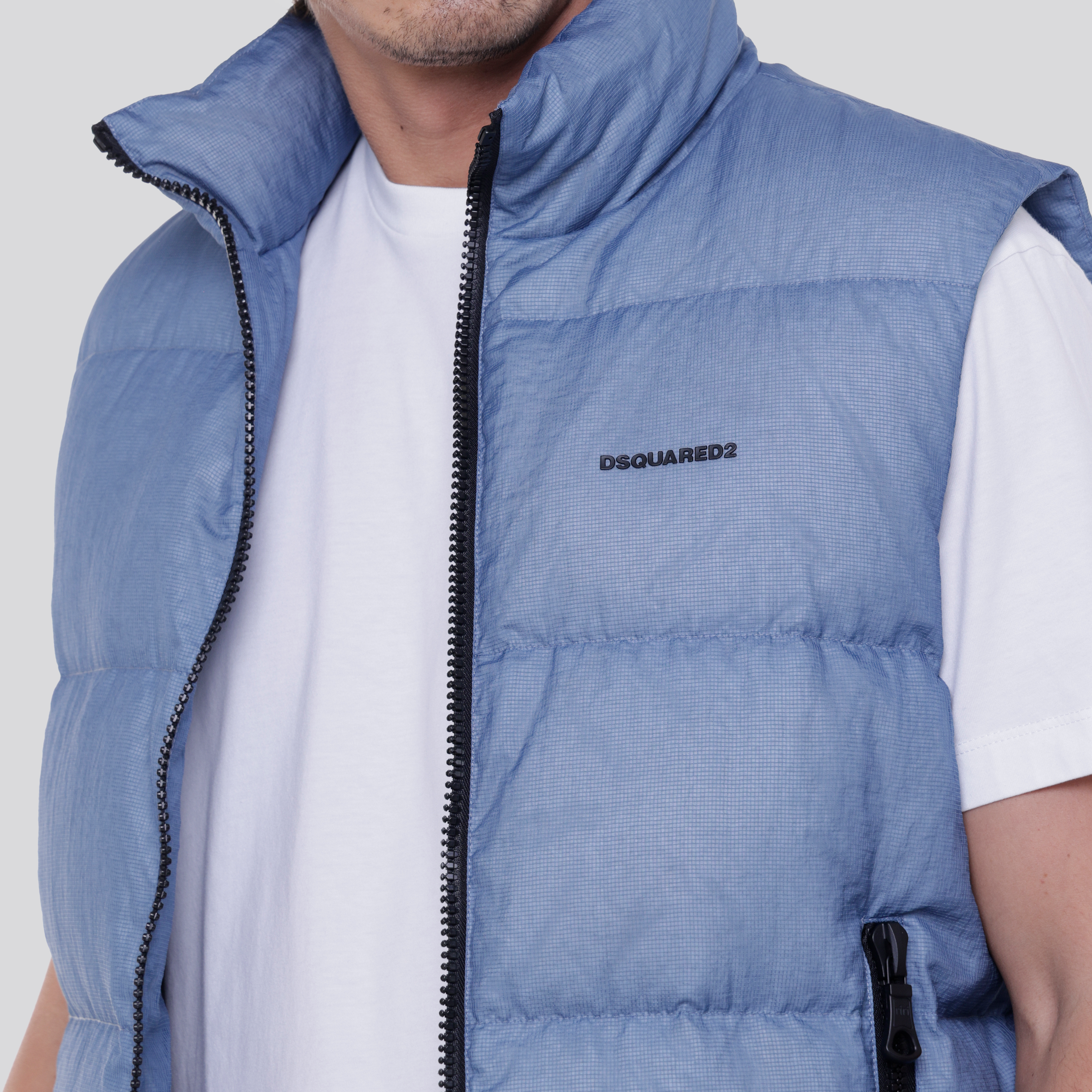 Chaleco Celeste Dsquared2 No Sleeves