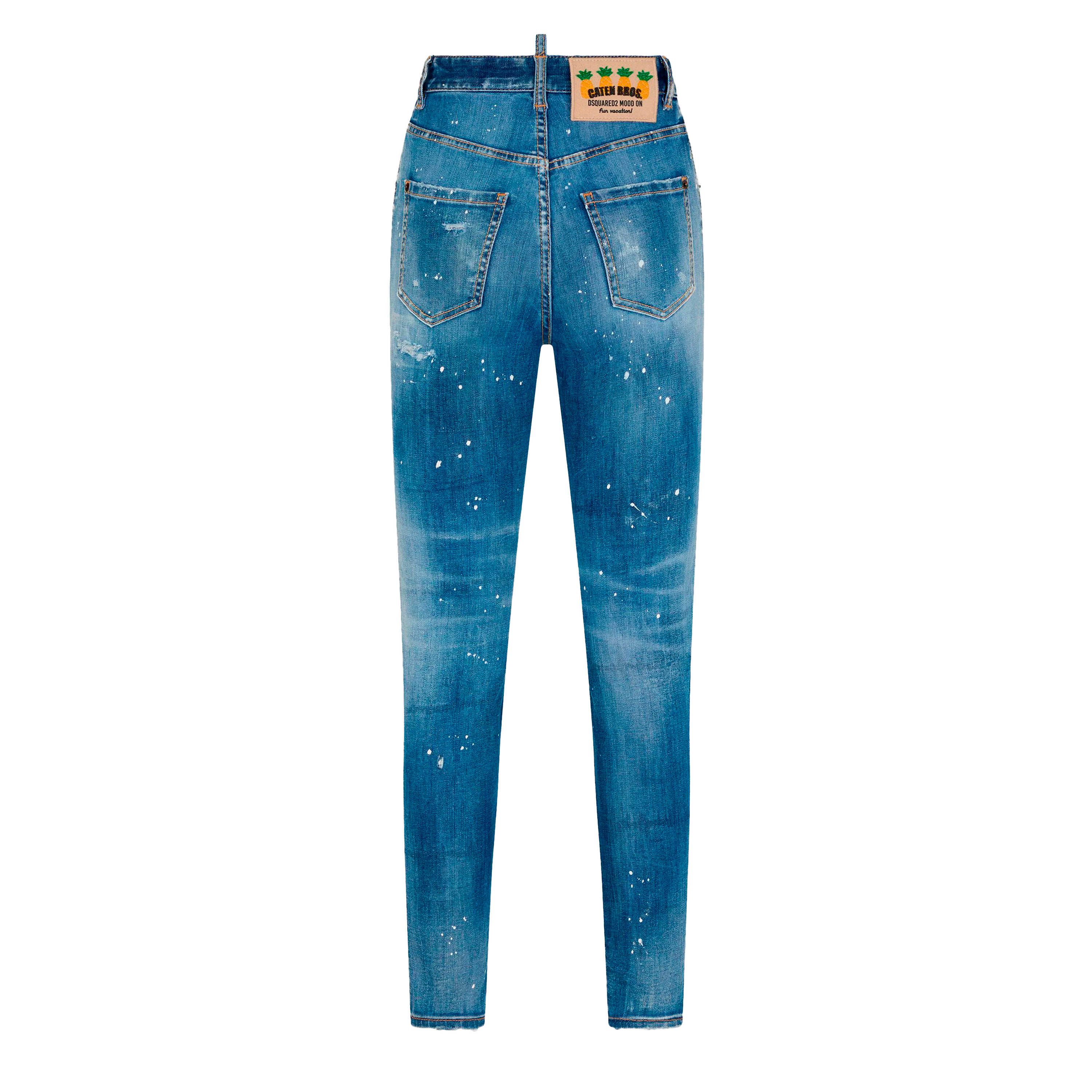 Jeans Denim Dsquared2 High Waist Twiggy Mood On