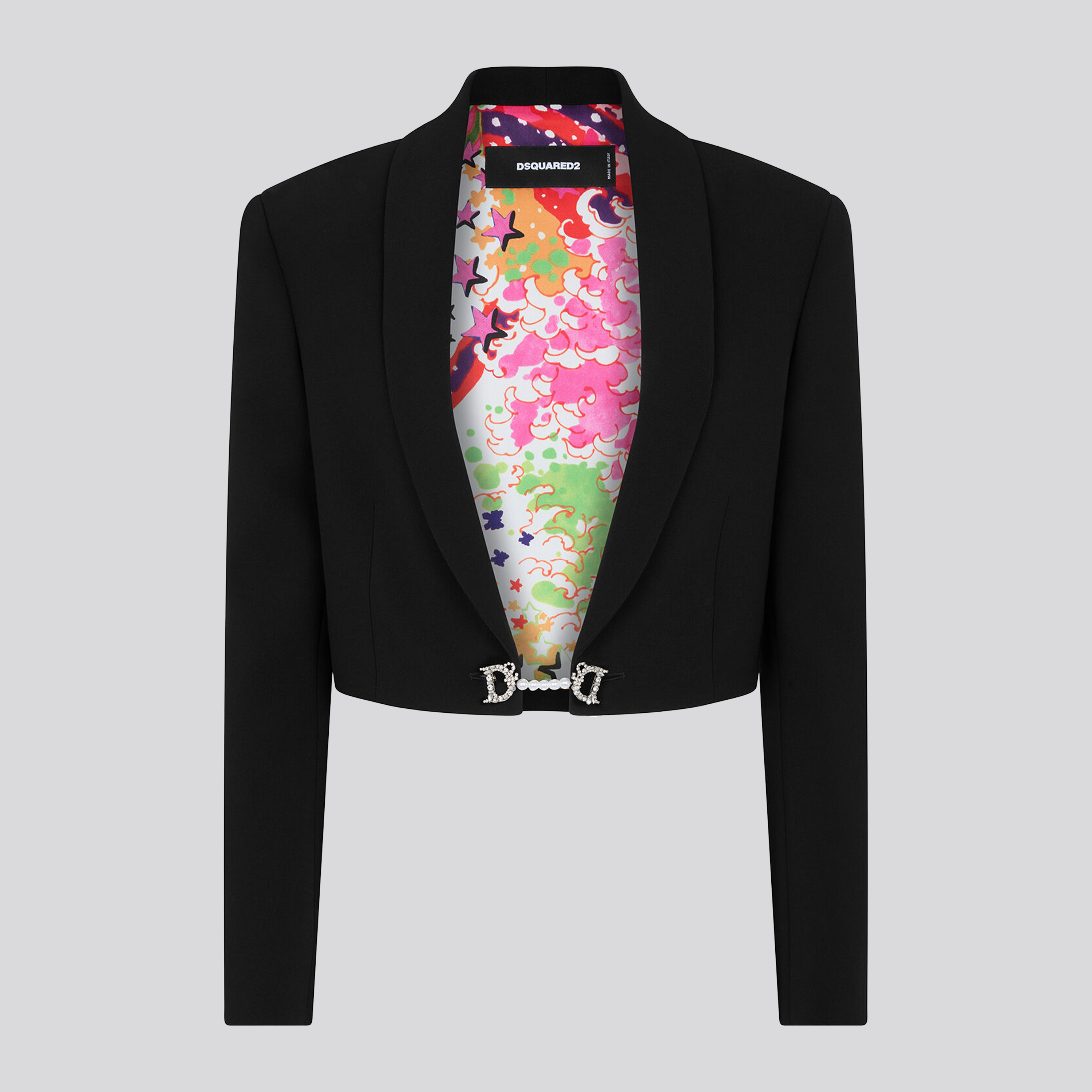 Blazer Negro Dsquared2 Double D