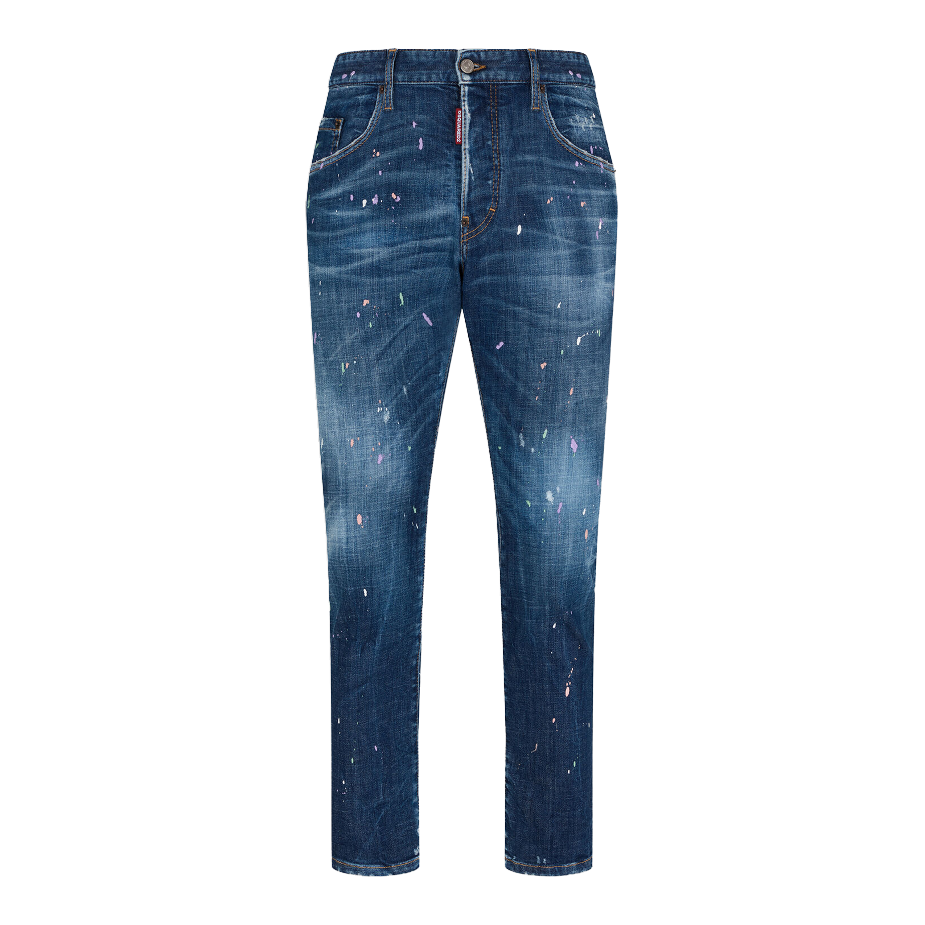 Jeans Denim Dsquared2 Pink Paints