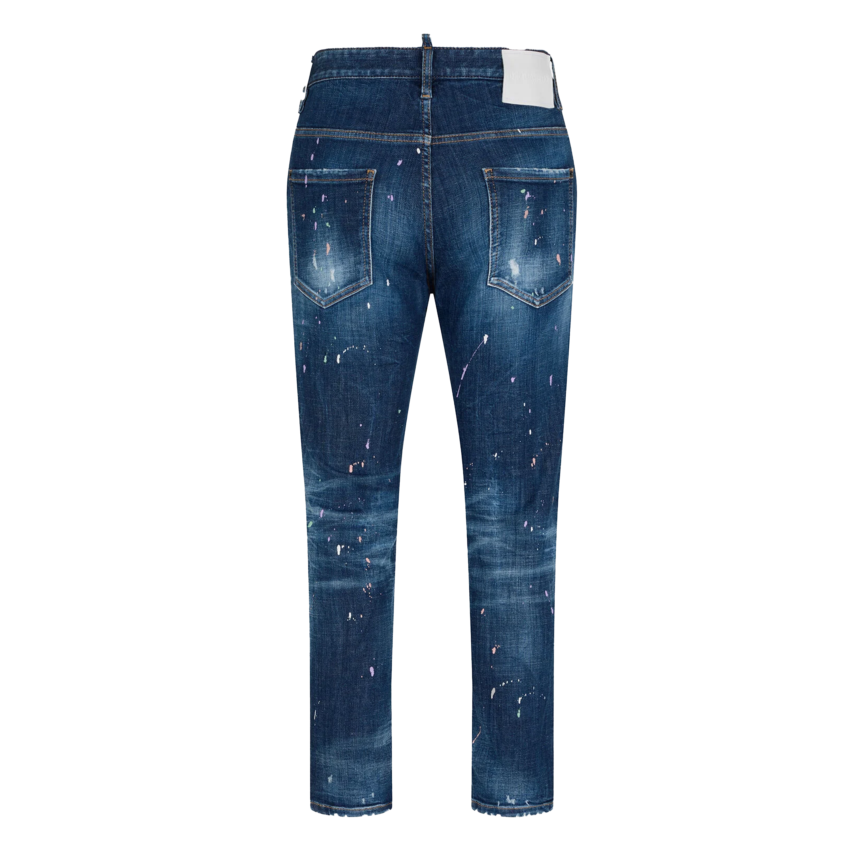 Jeans Denim Dsquared2 Pink Paints