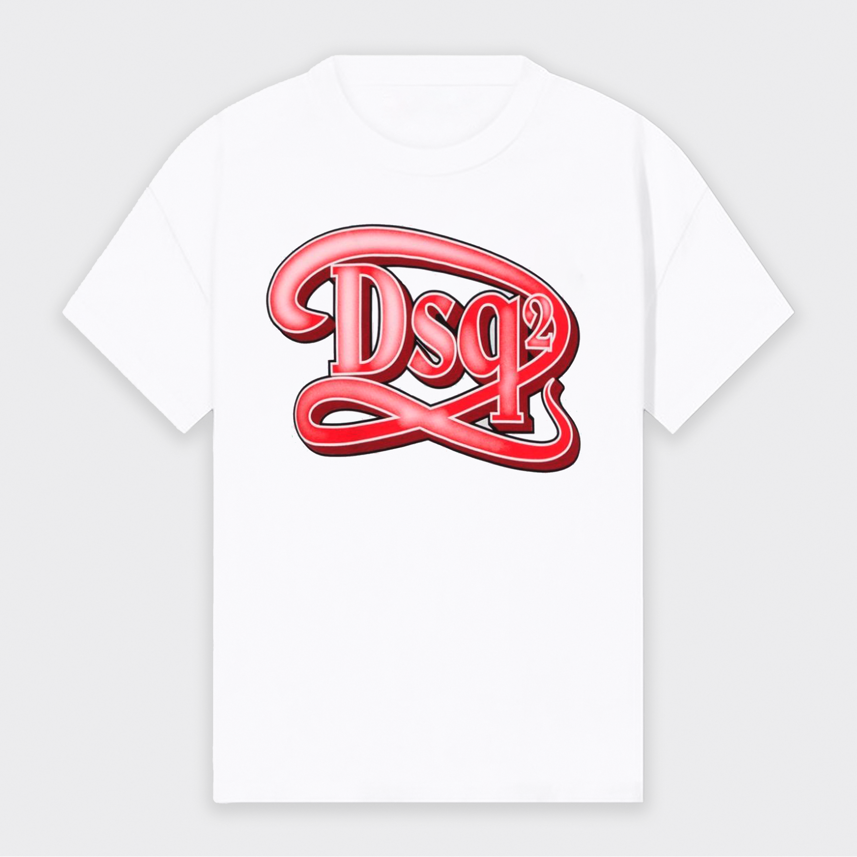 Camiseta Blanca Dsquared2 DSQ2 Logo