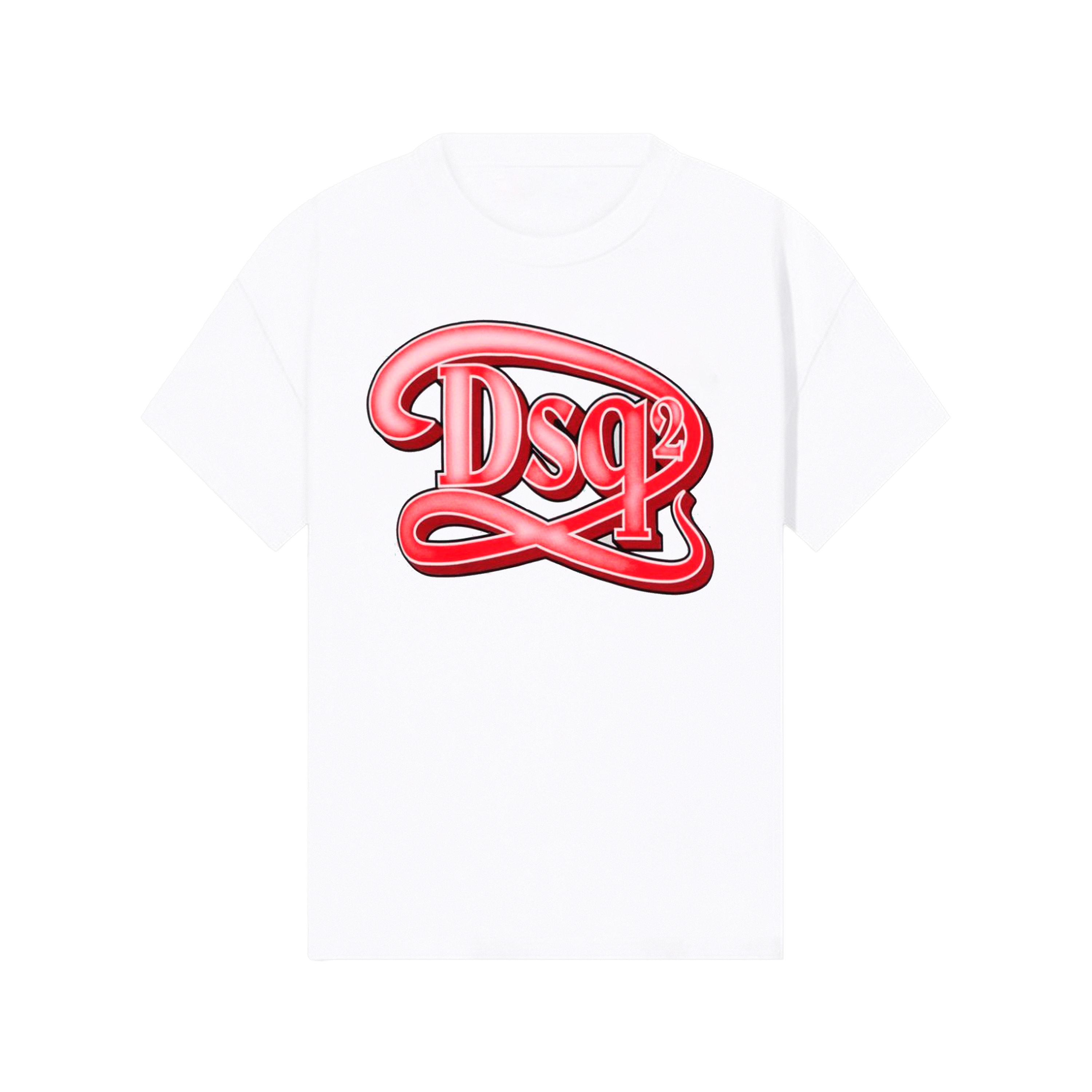 Camiseta Blanca Dsquared2 DSQ2 Logo