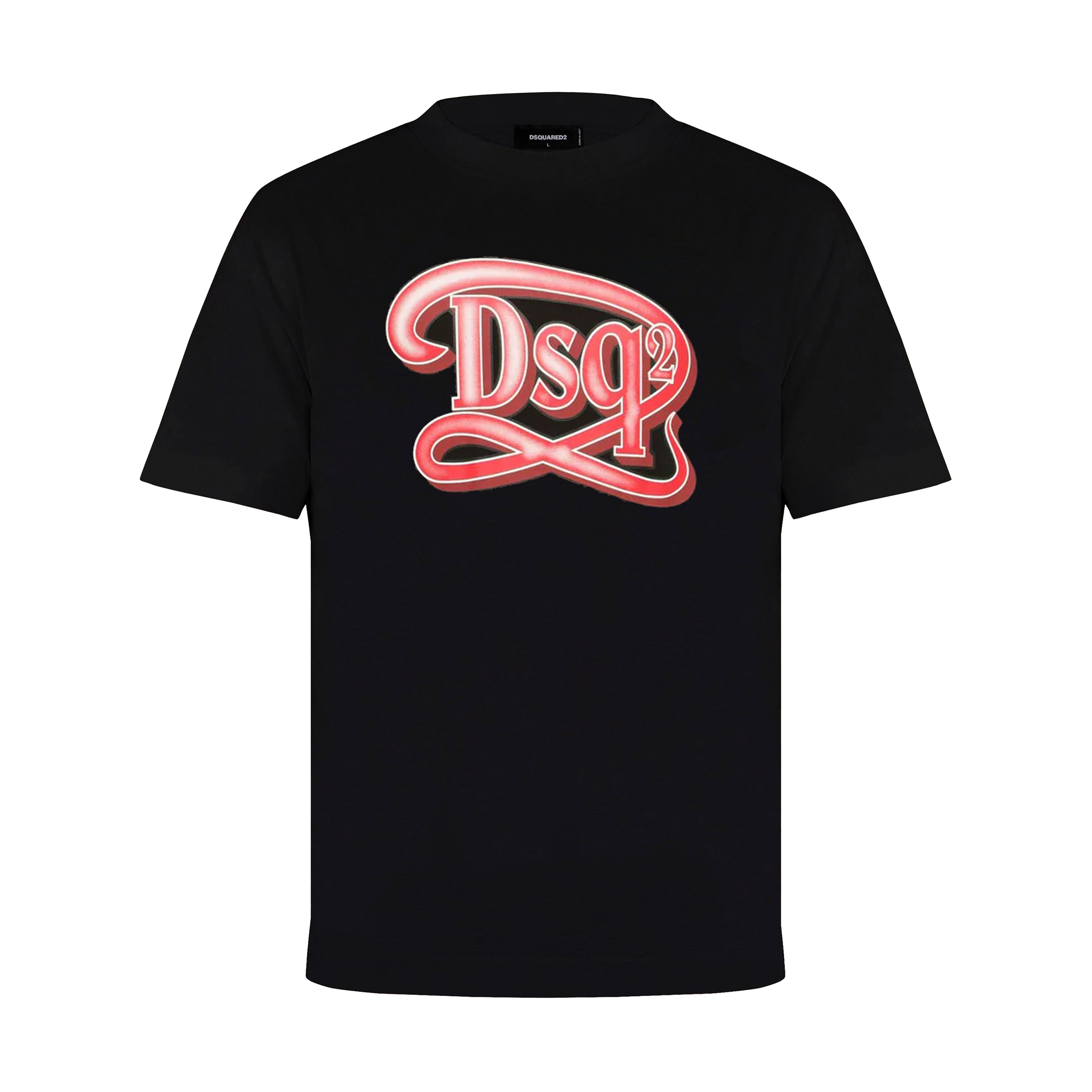 Camiseta Negra Dsquared2 Dsq2 Logo