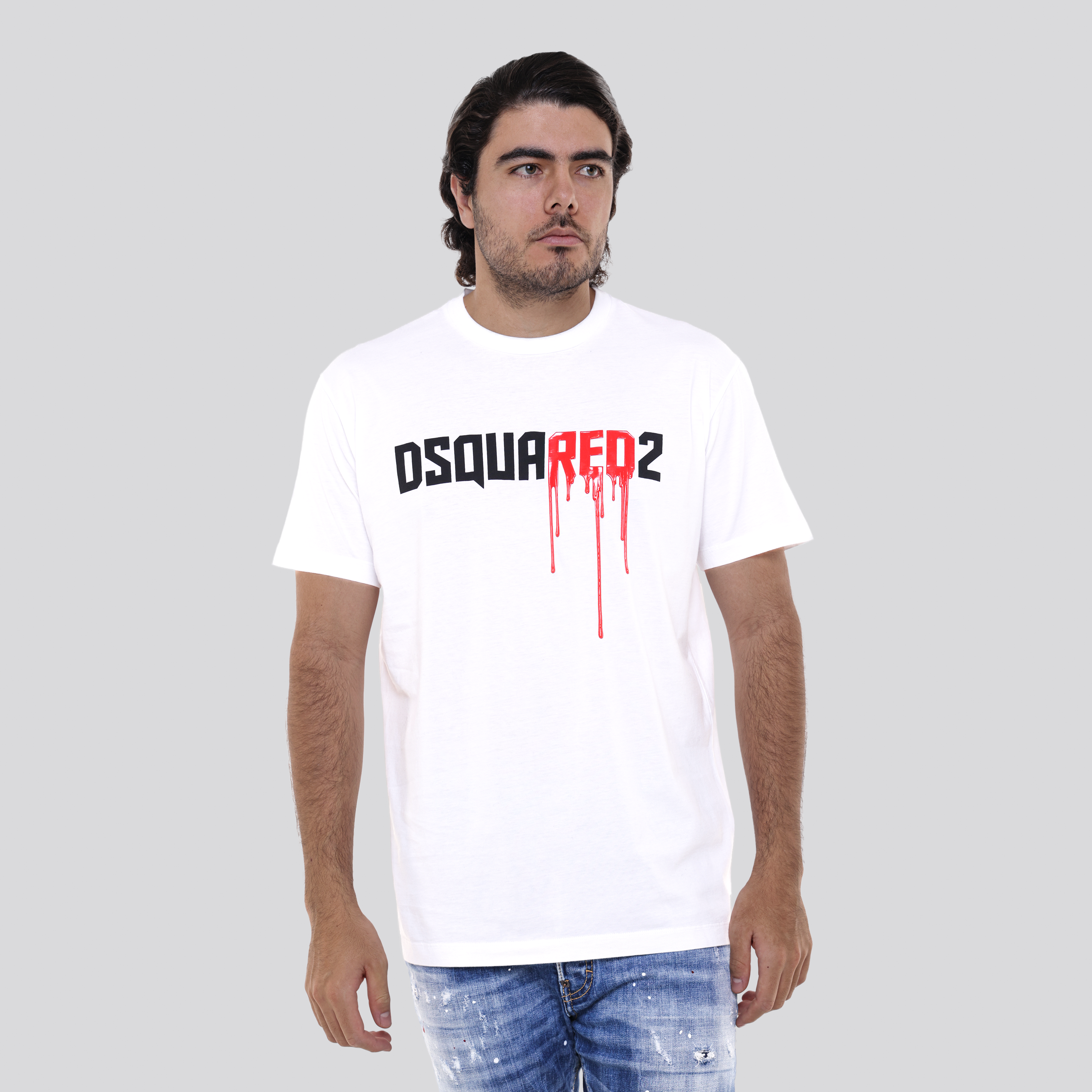 Camiseta Blanca Dsquared2 Logo