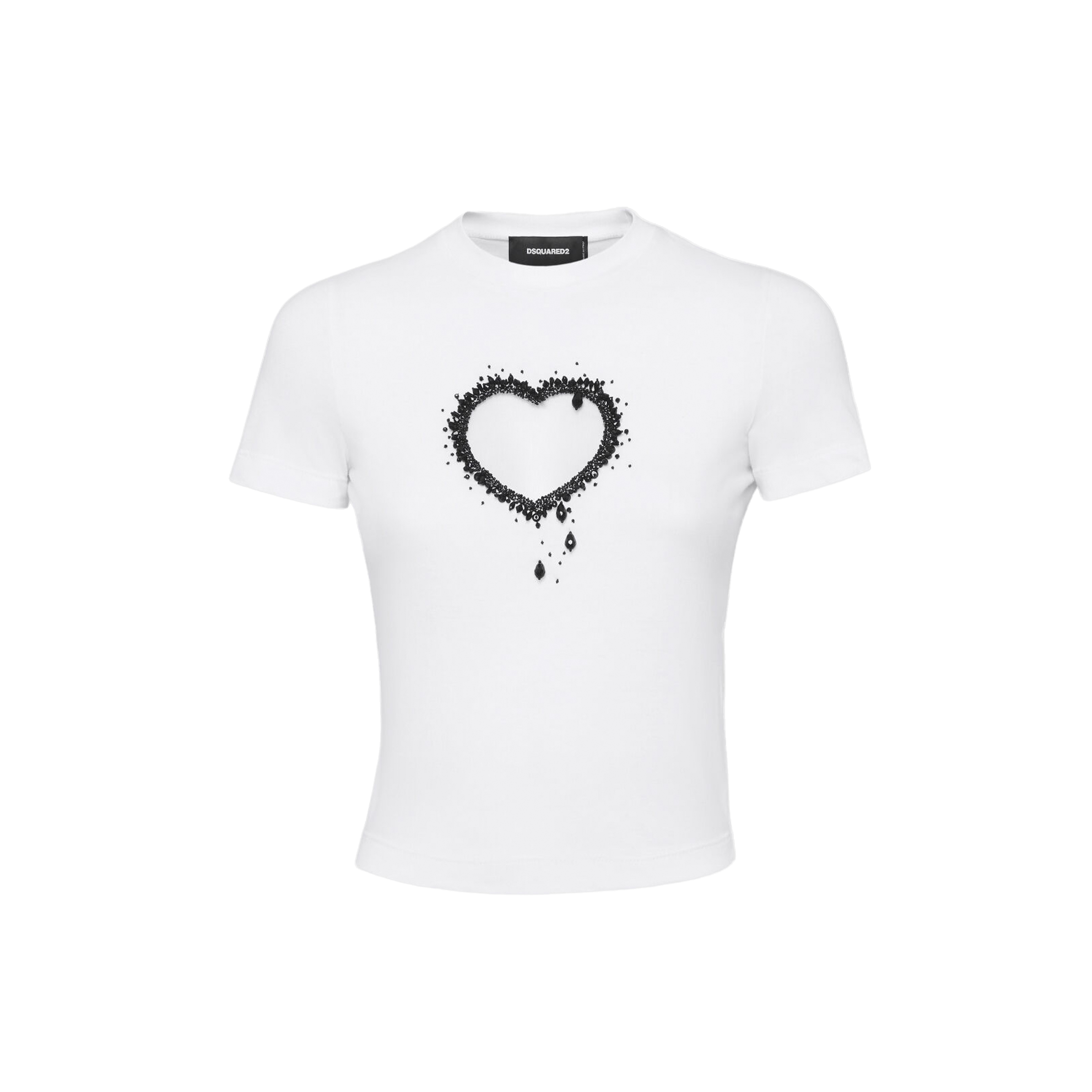 Camiseta Blanca Dsquared2 Heart