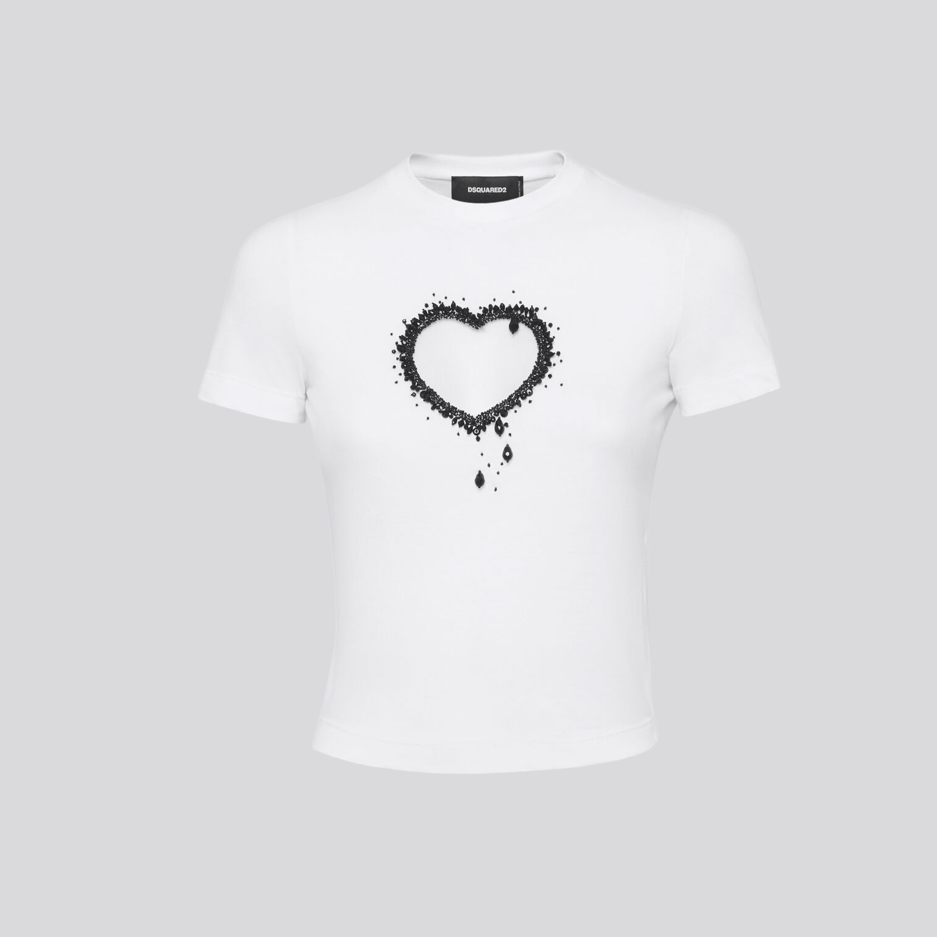 Camiseta Blanca Dsquared2 Heart