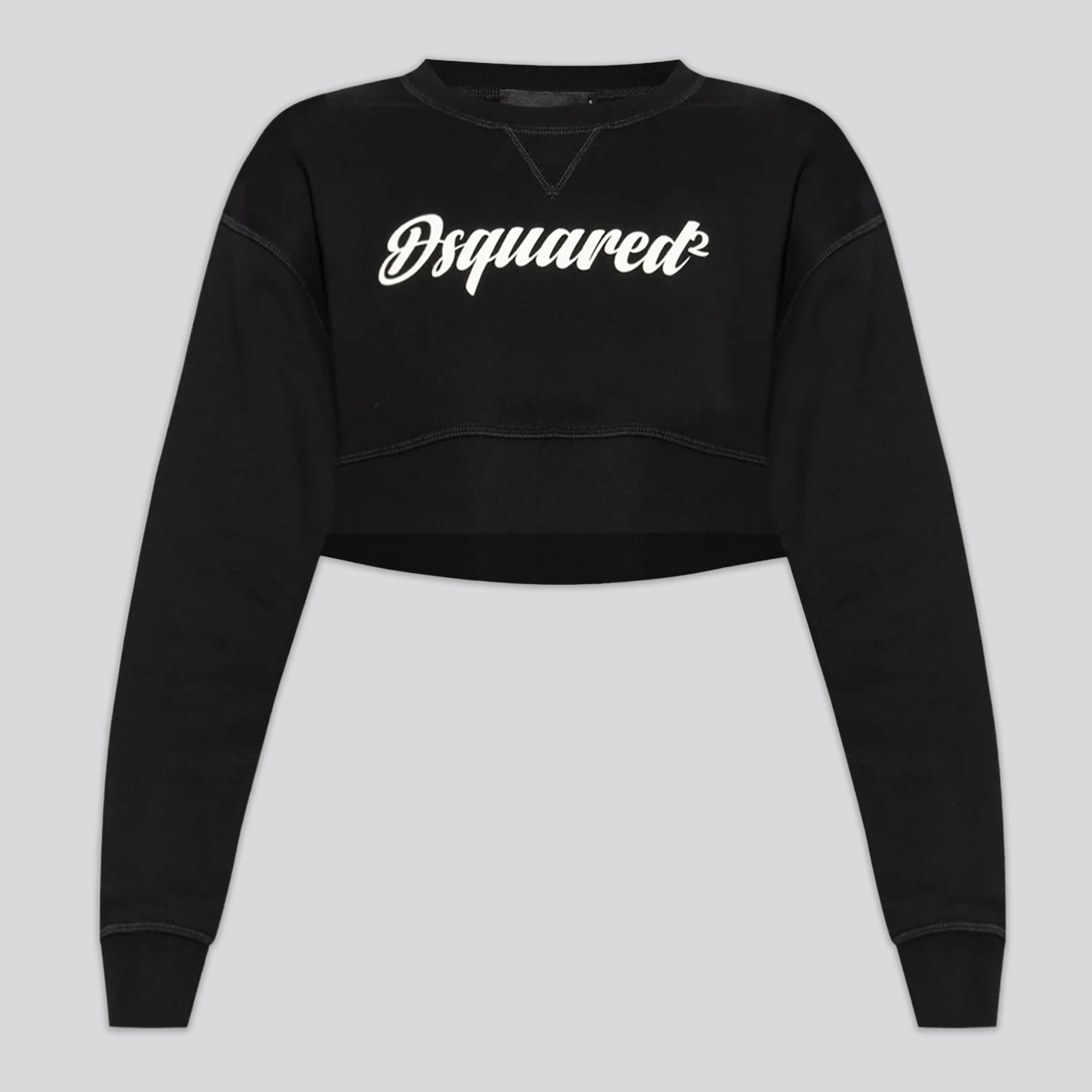 Buzo Negro Dsquared2 Logo