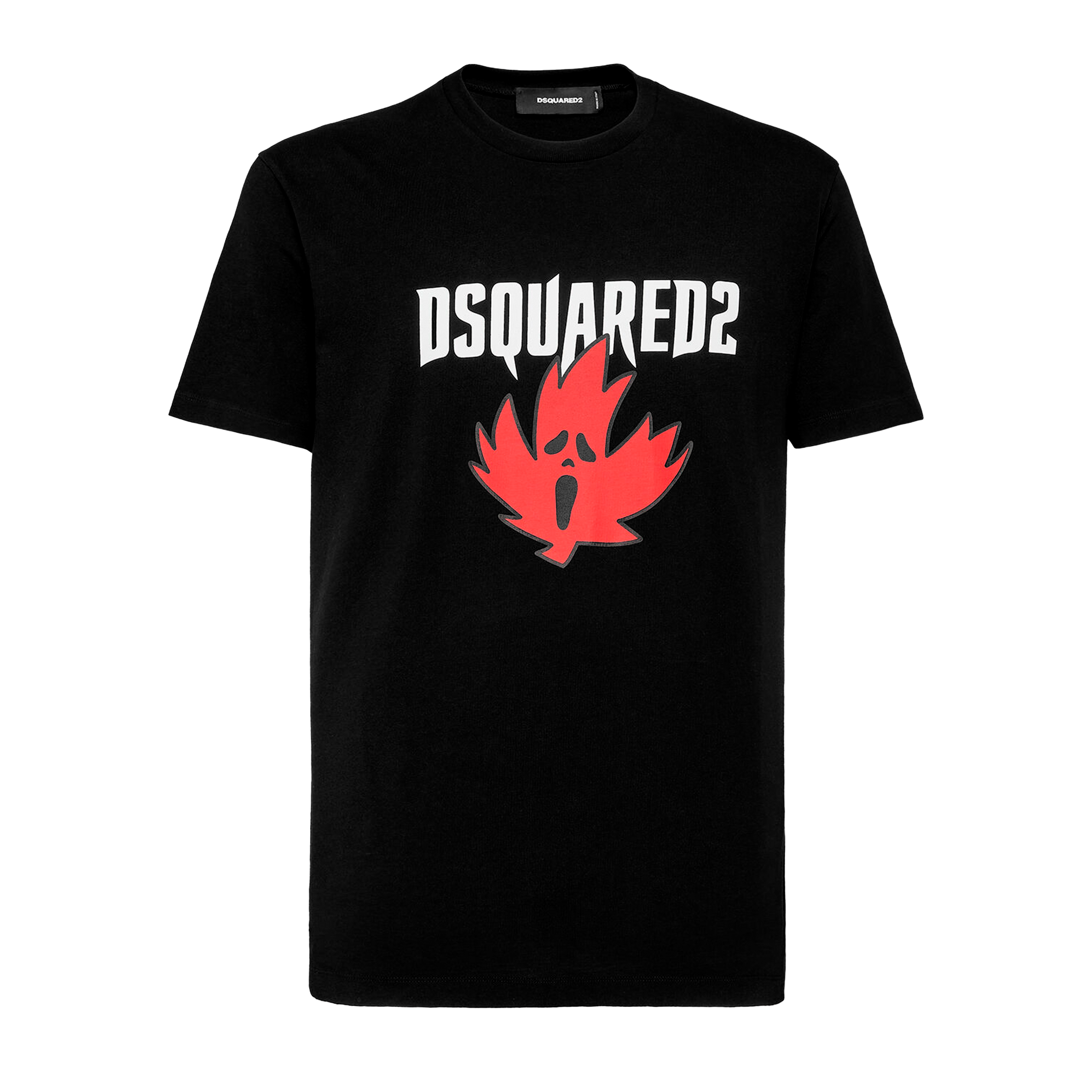 Camiseta Negra Dsquared2 Ghost