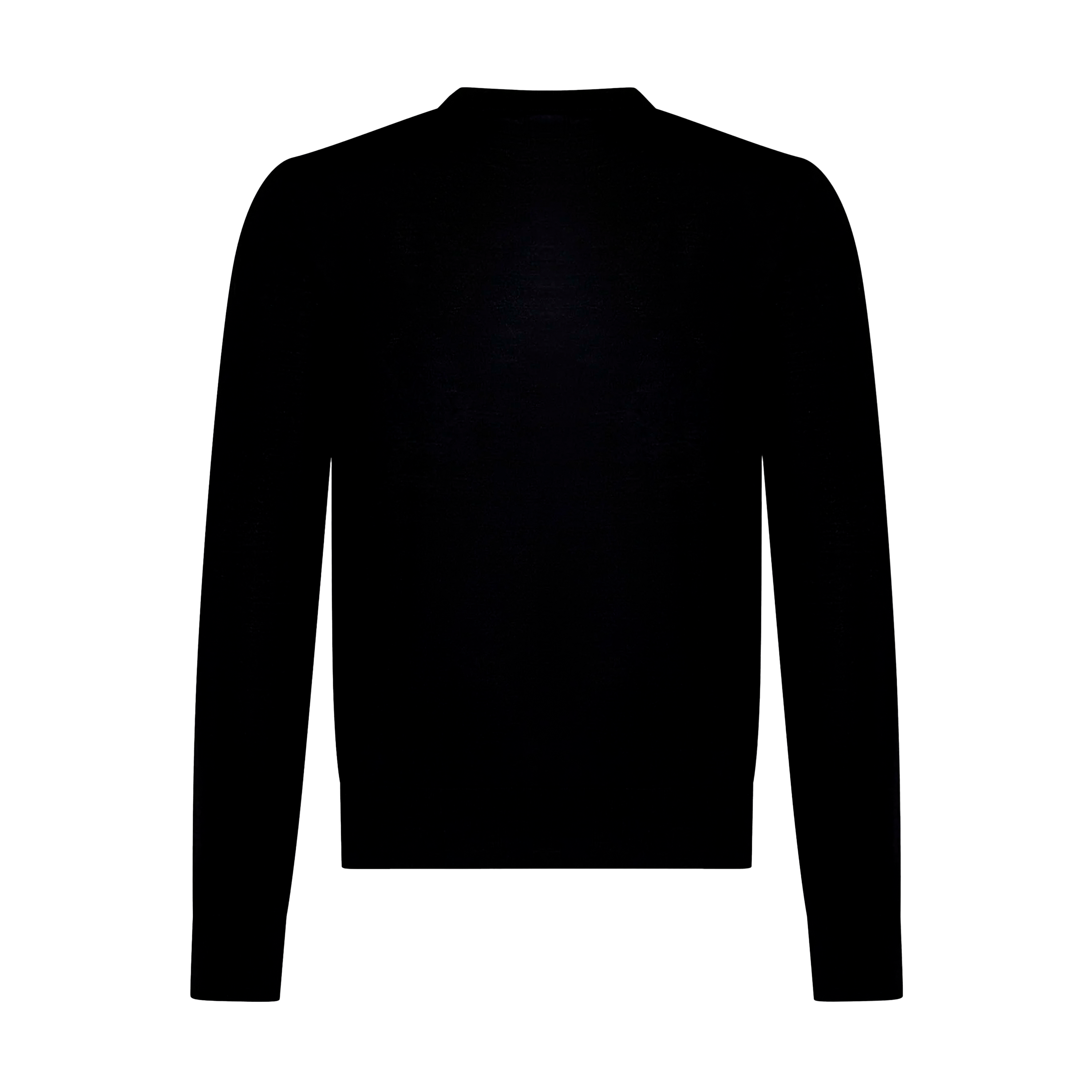Buzo Negro Dsquared2 Fine Knit