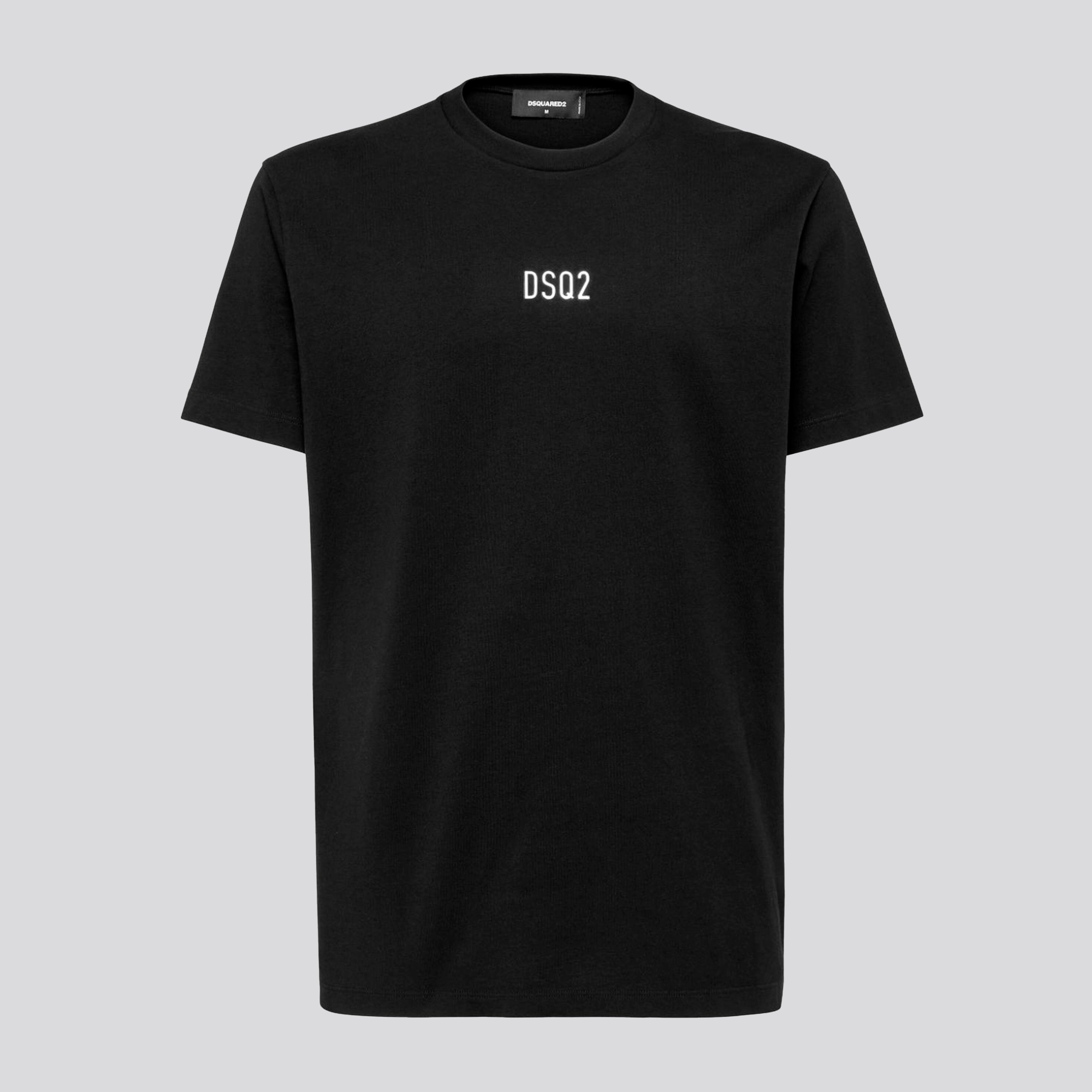 Camiseta Negra Dsquared2 Dsq2 Logo