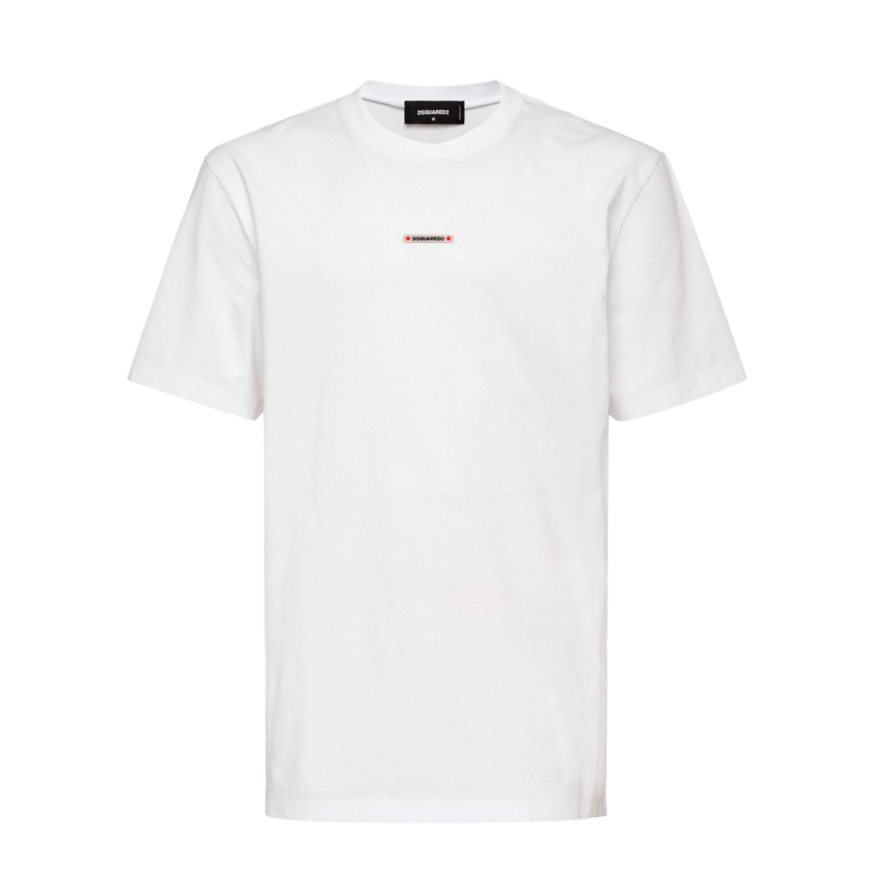 Camiseta Blanca Dsquared2 Patch Logo