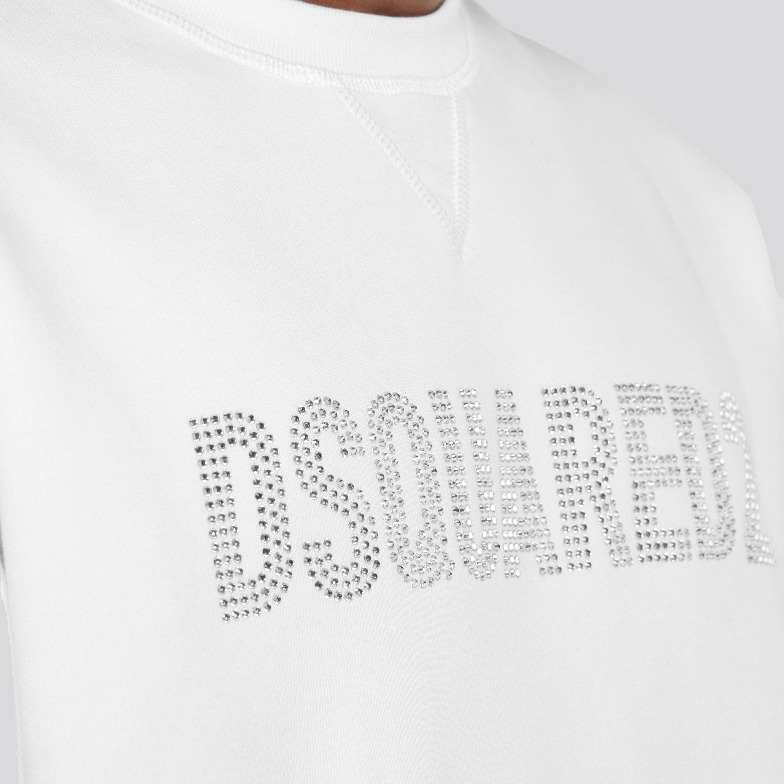 Buzo Blanco Dsquared2 Crystals