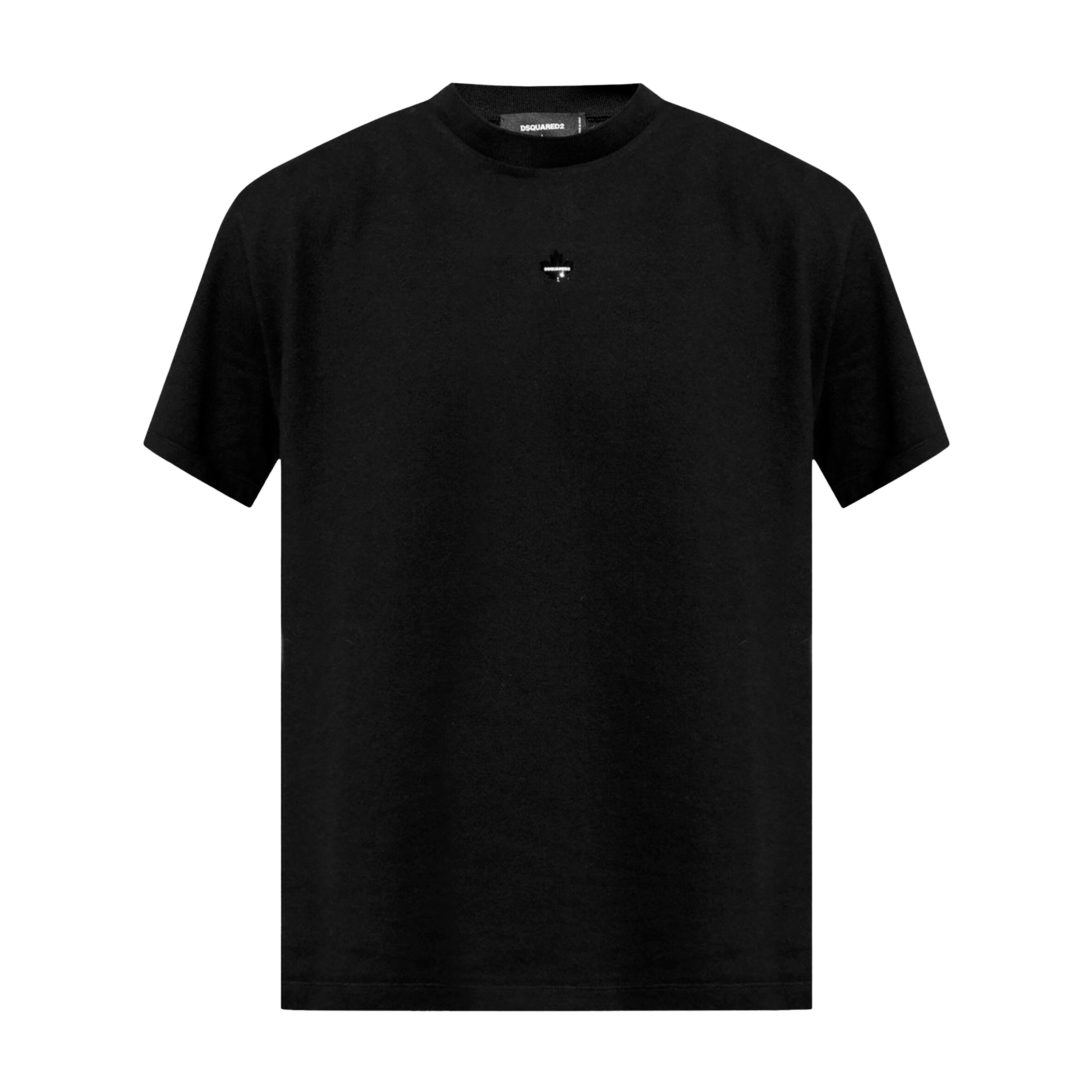 Camiseta Negra Dsquared2 Leaf