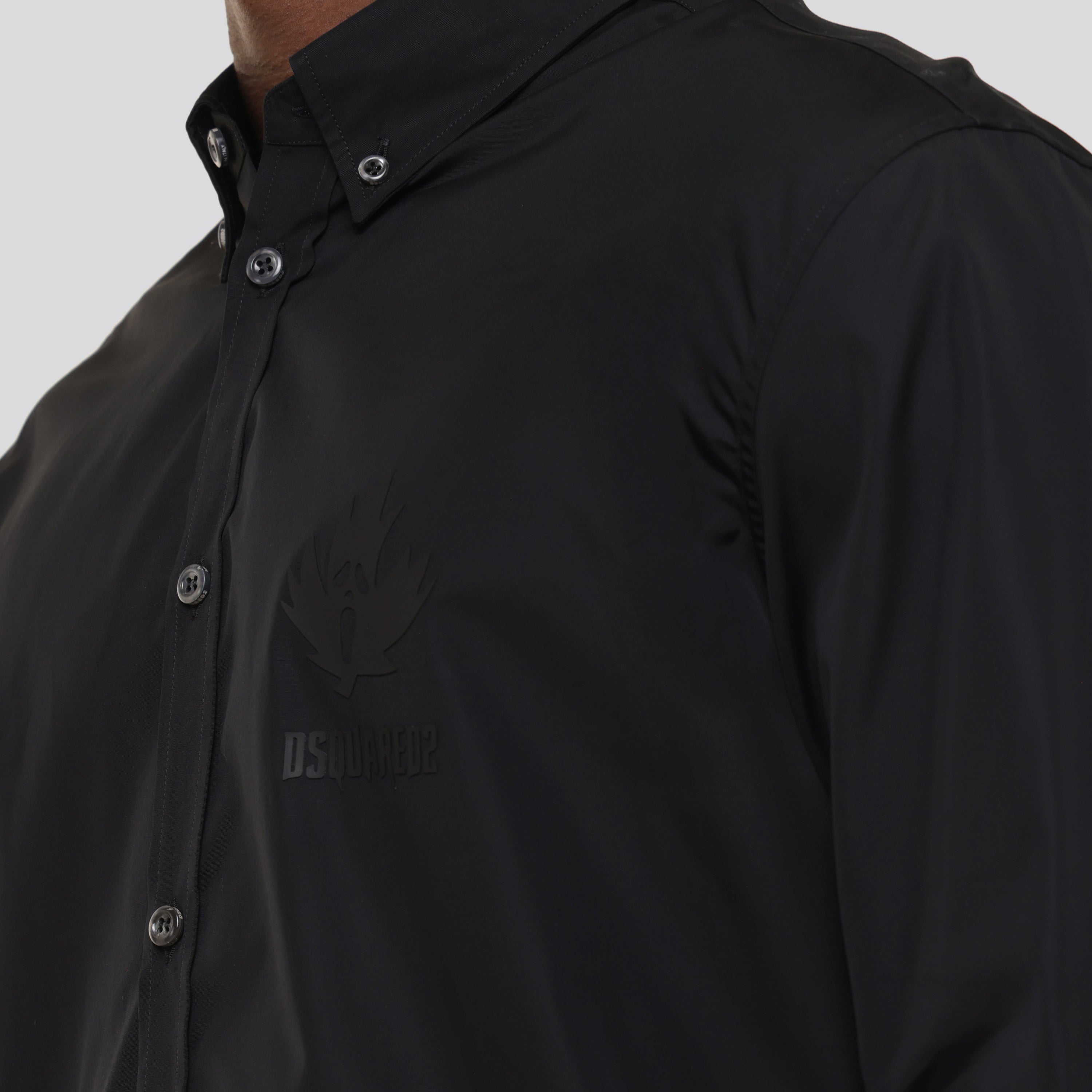 Camisa Negra Dsquared2