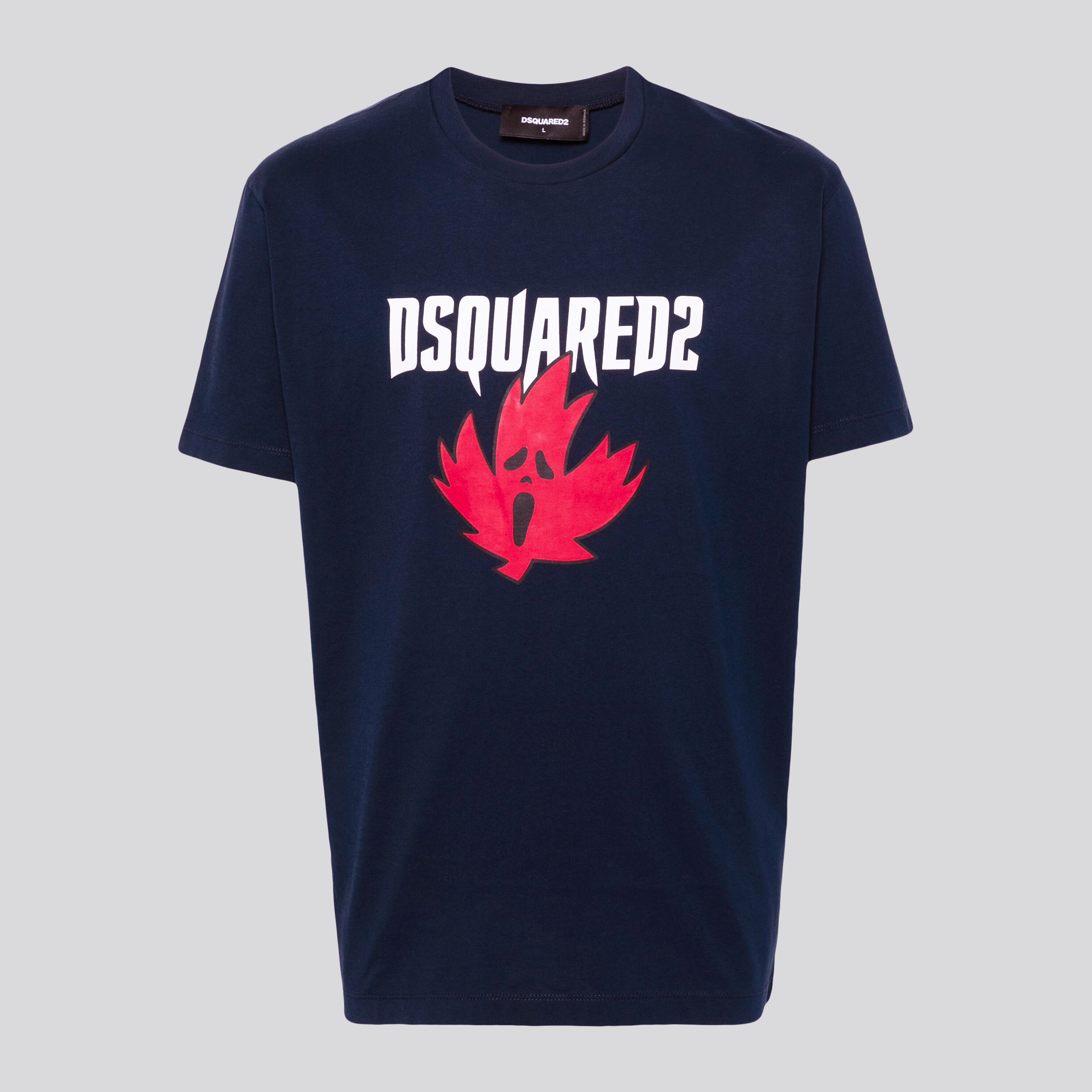 Camiseta Azul Dsquared2 Ghost