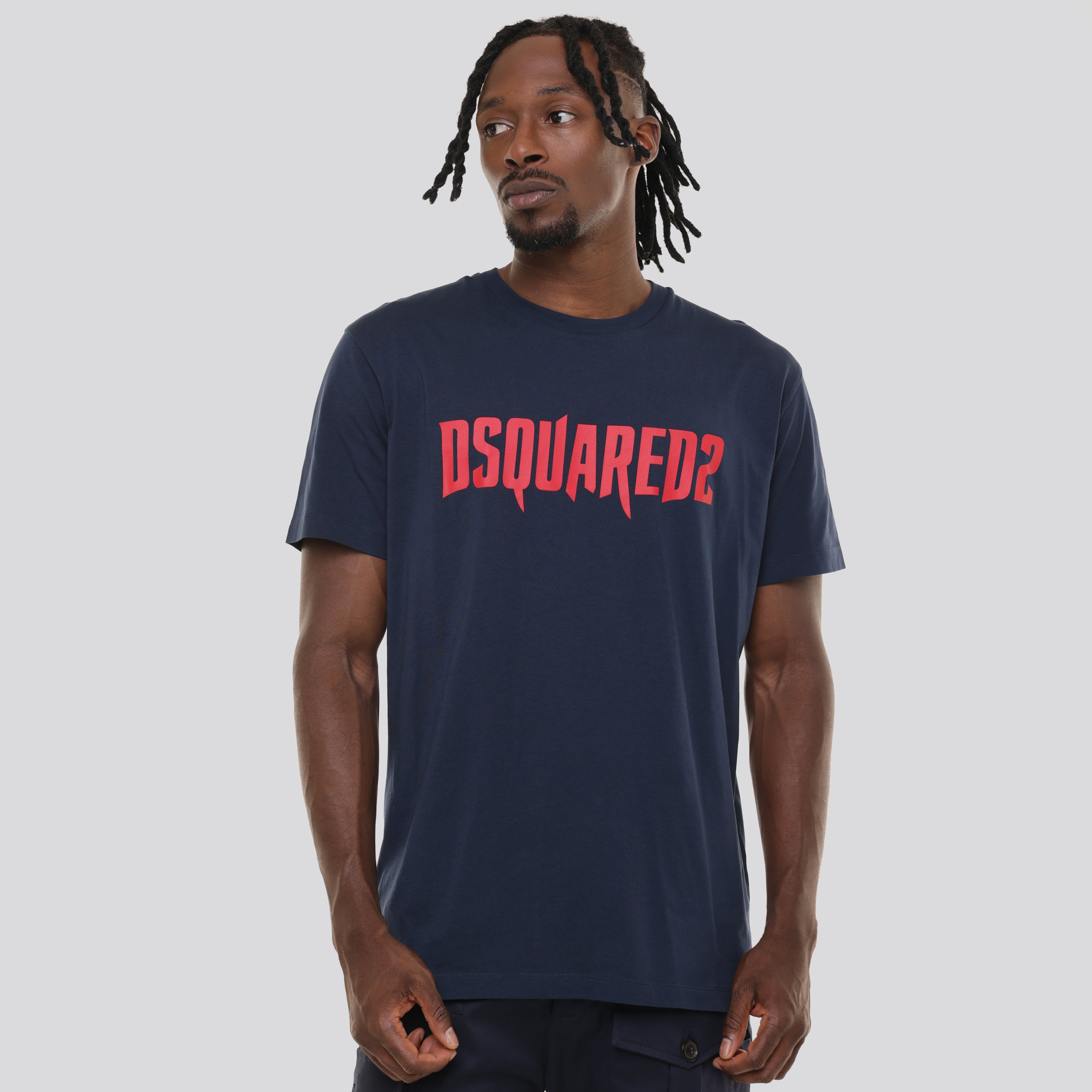 Camiseta Azul Dsquared2 Logo